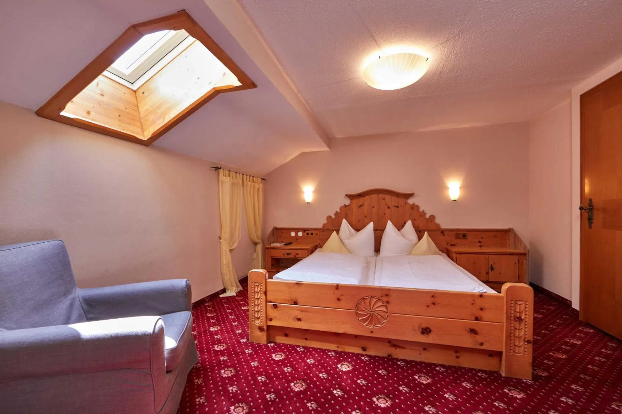 Bedroom, Bed in Landhotel zum Bad