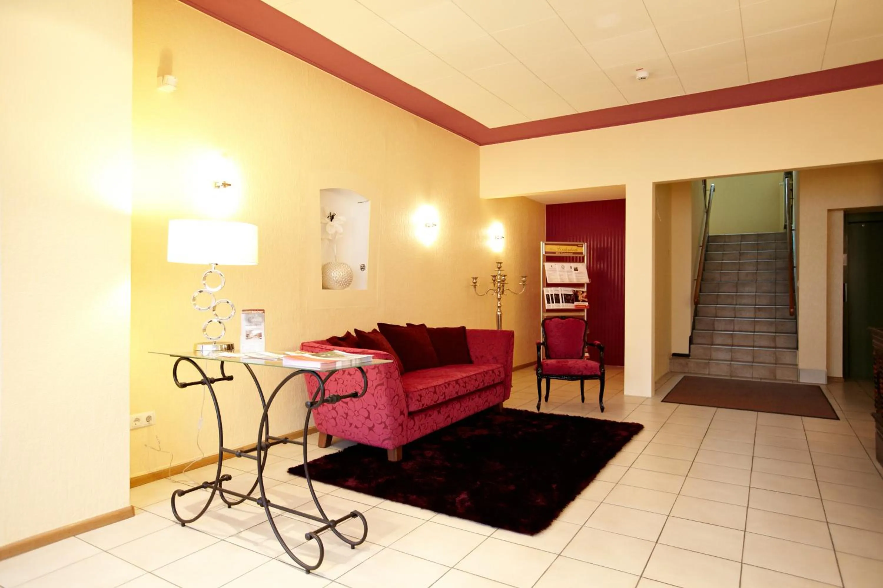 Lobby or reception in BSW Ferienhotel Lindenbach