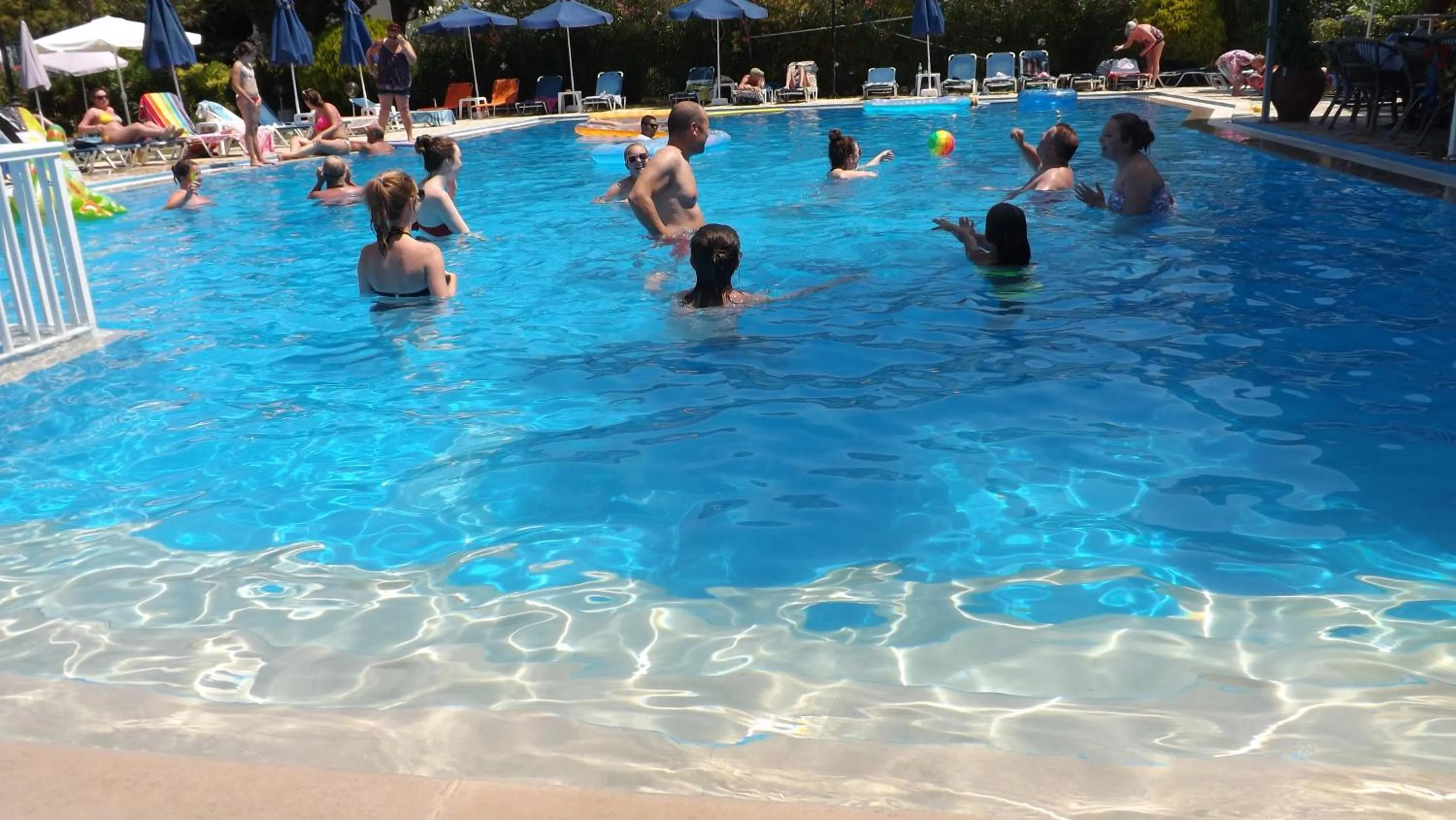 Swimming pool in Alexandros Studios Apartments