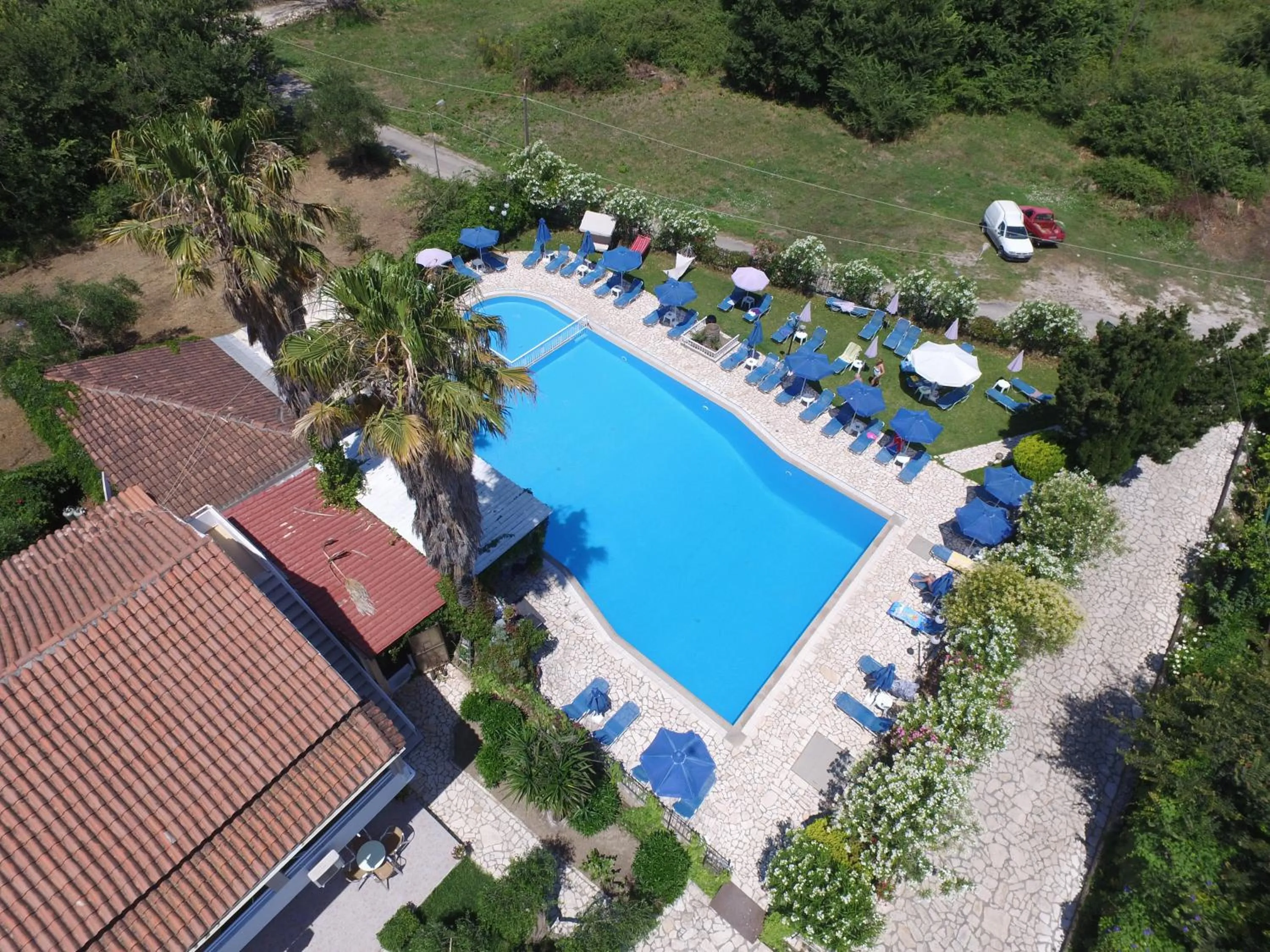 Summer in Alexandros Studios Apartments