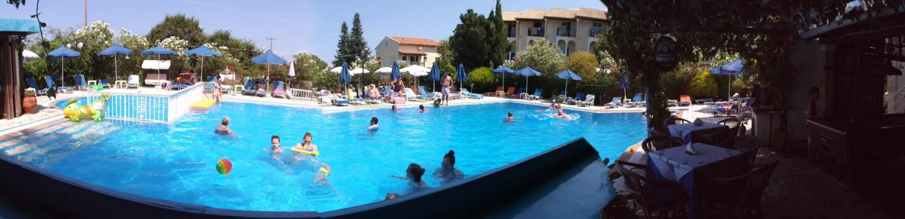 Swimming pool in Alexandros Studios Apartments