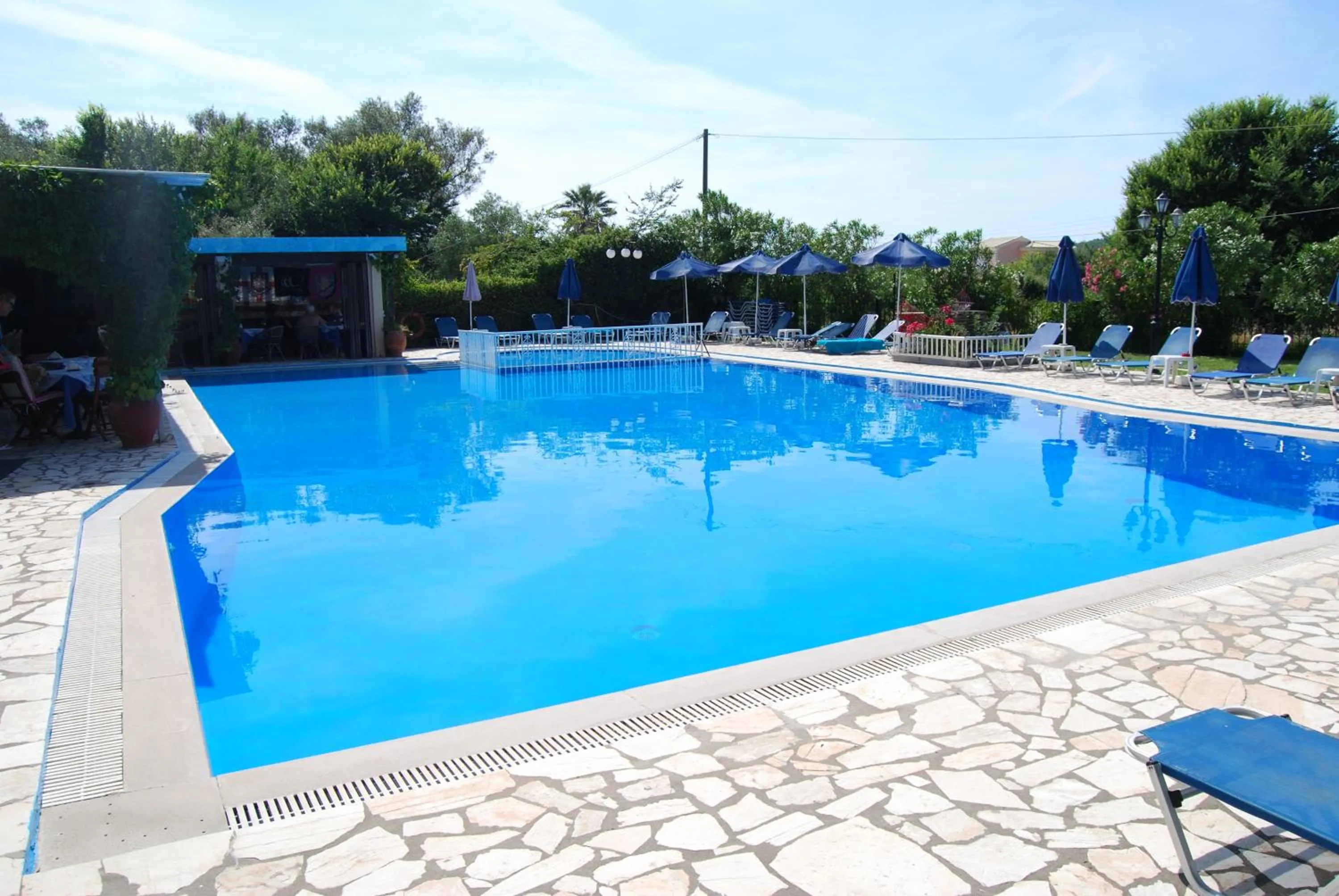Swimming pool in Alexandros Studios Apartments