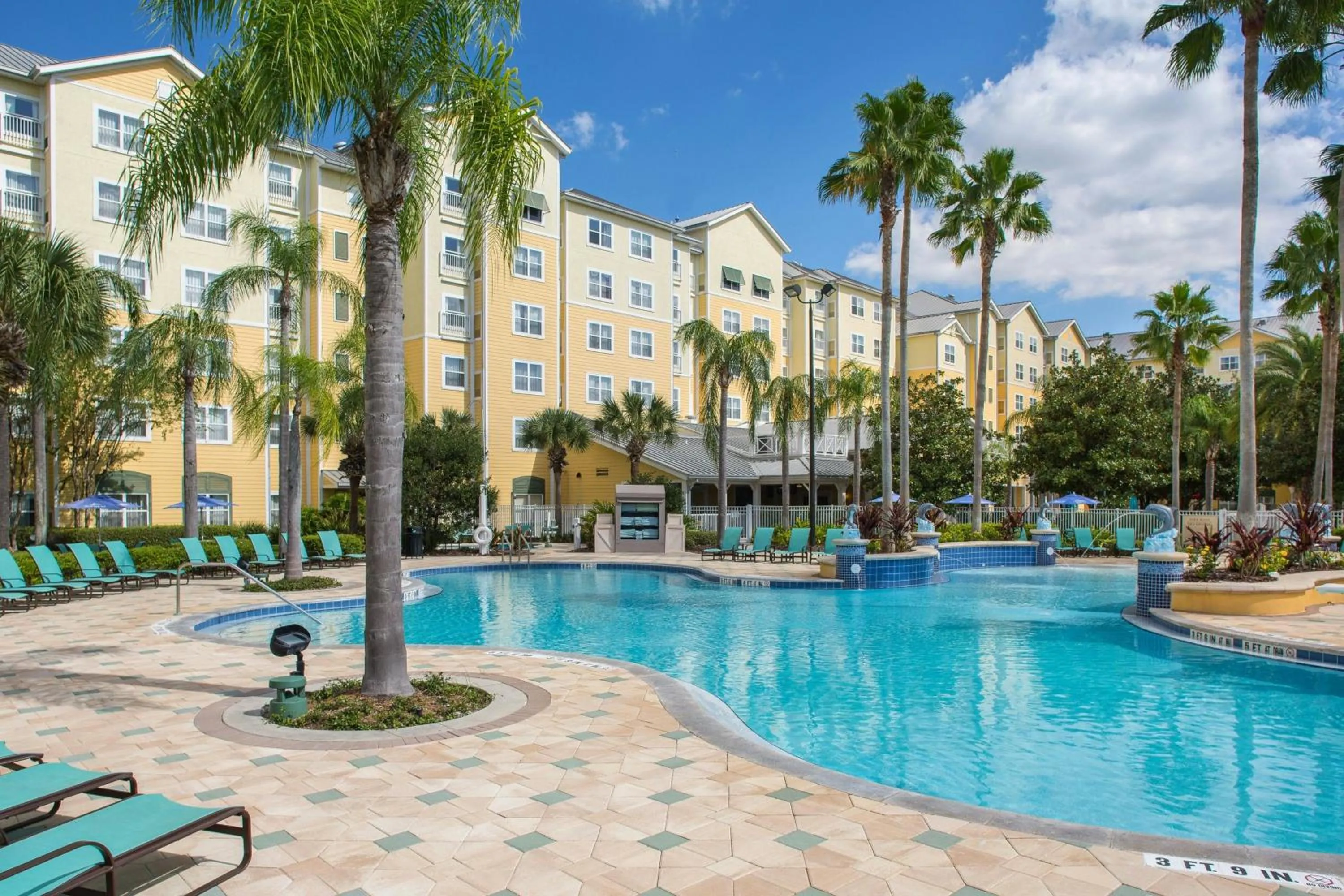Swimming pool in Residence Inn by Marriott Orlando at SeaWorld