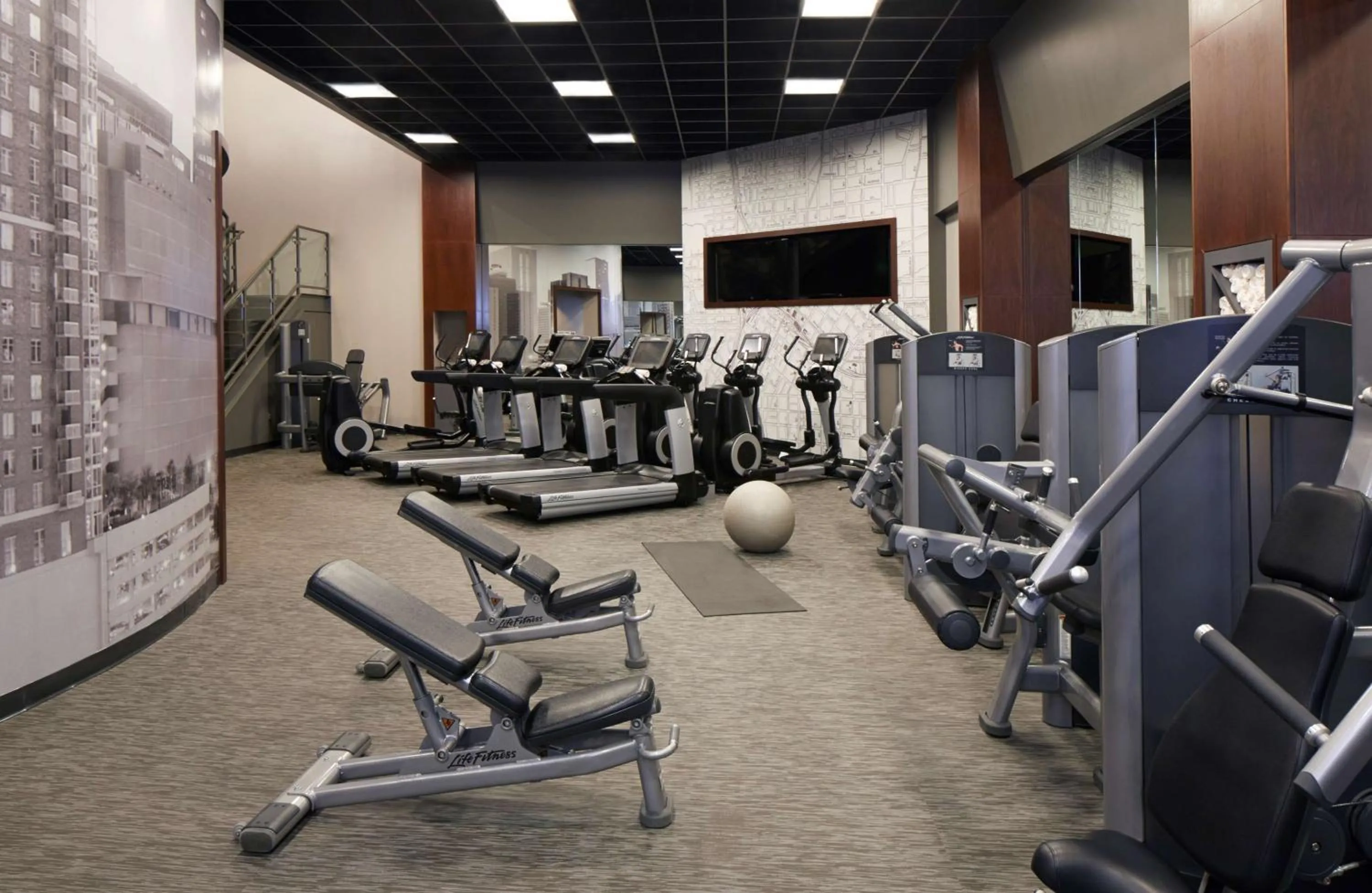 Fitness centre/facilities in Hyatt Regency Atlanta