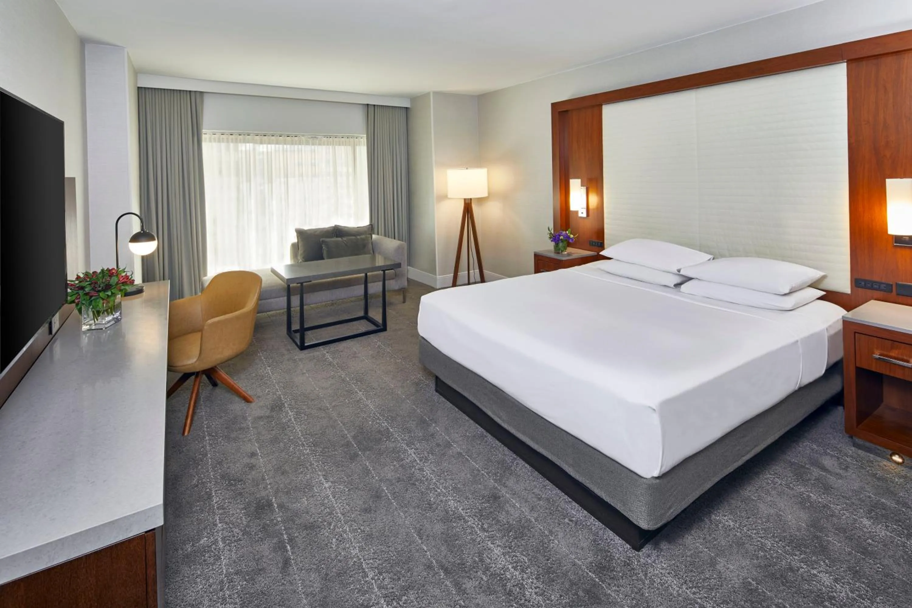 Bed in Hyatt Regency Atlanta