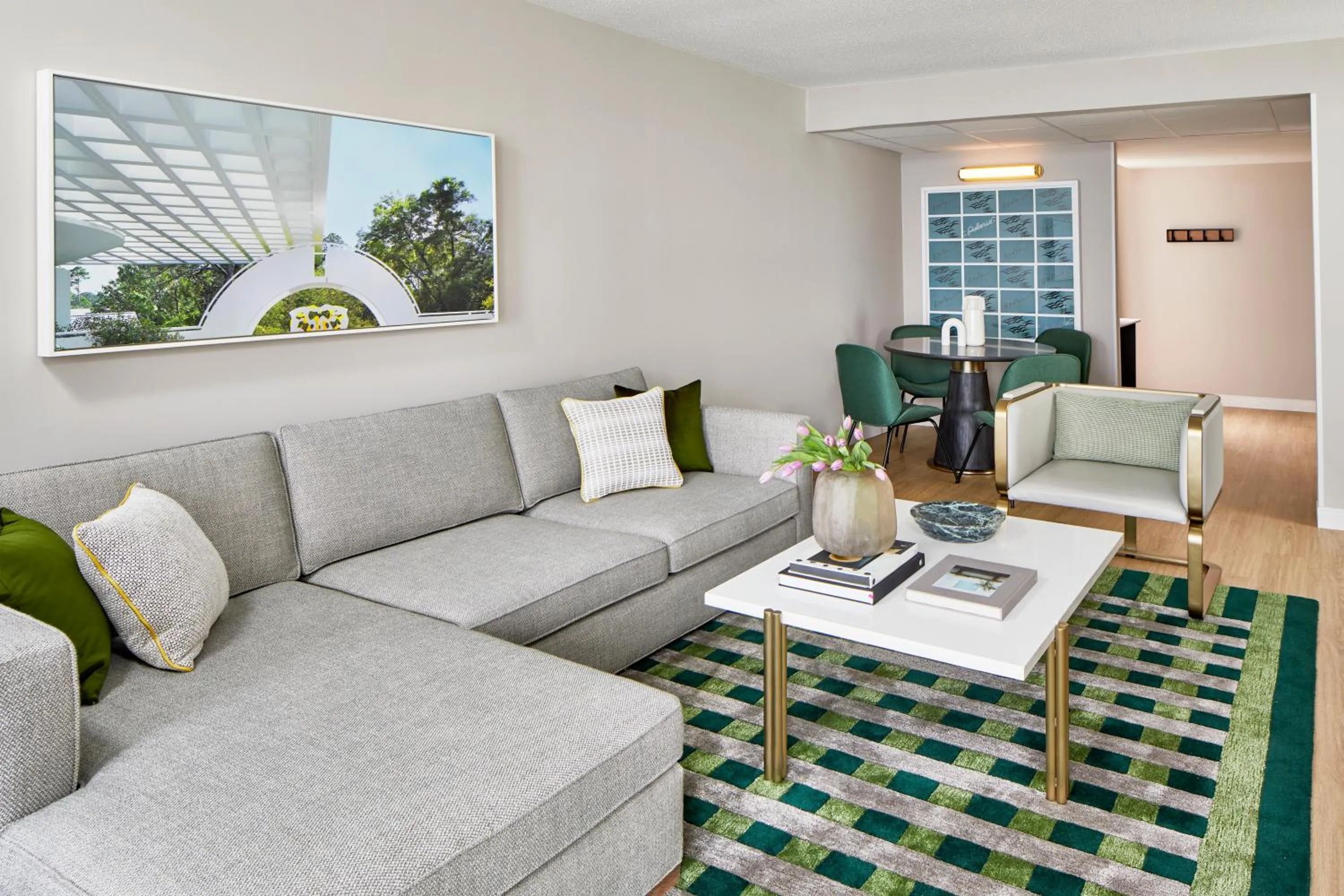 Living room in Hyatt Regency Atlanta