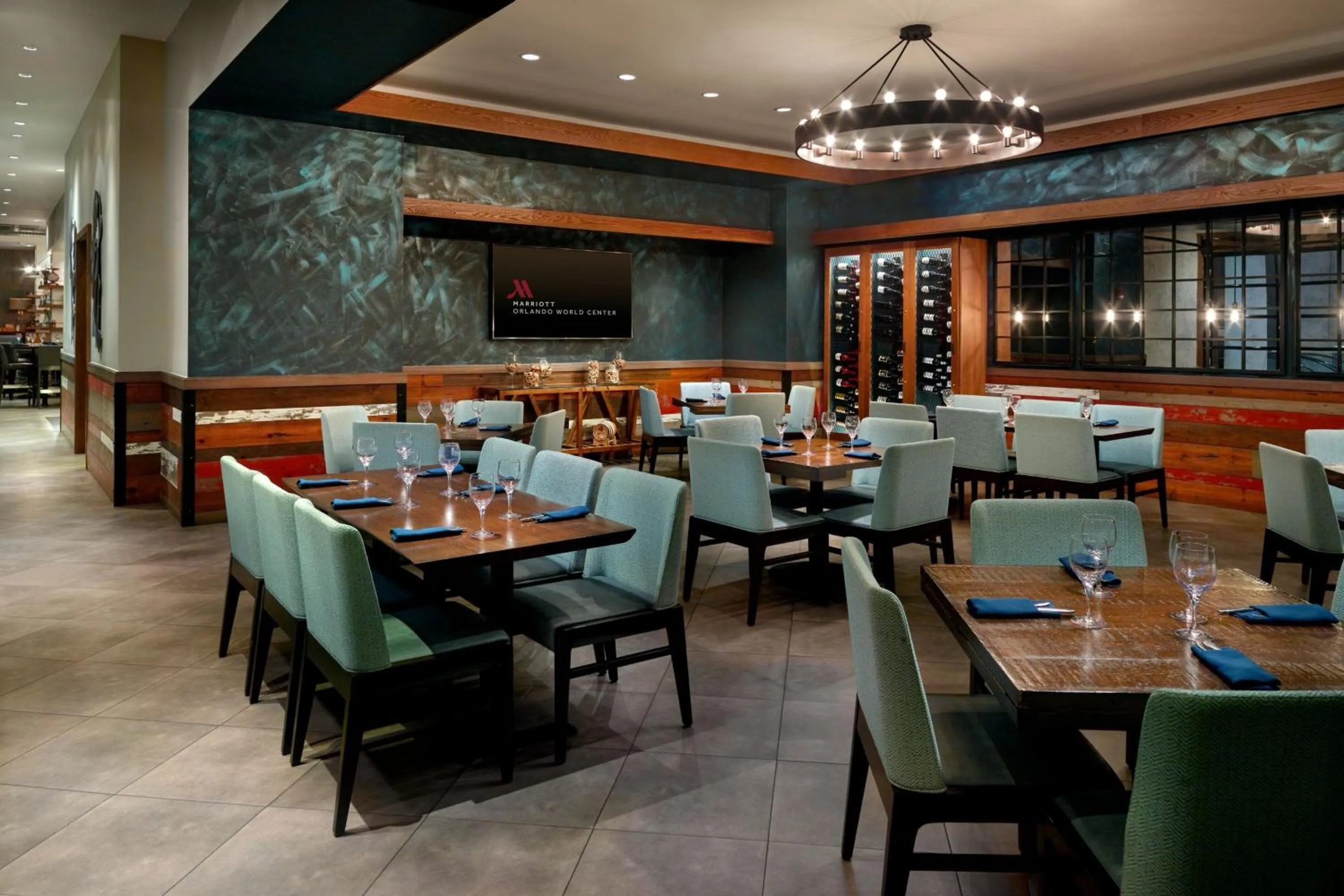 Restaurant/places to eat in Orlando World Center Marriott