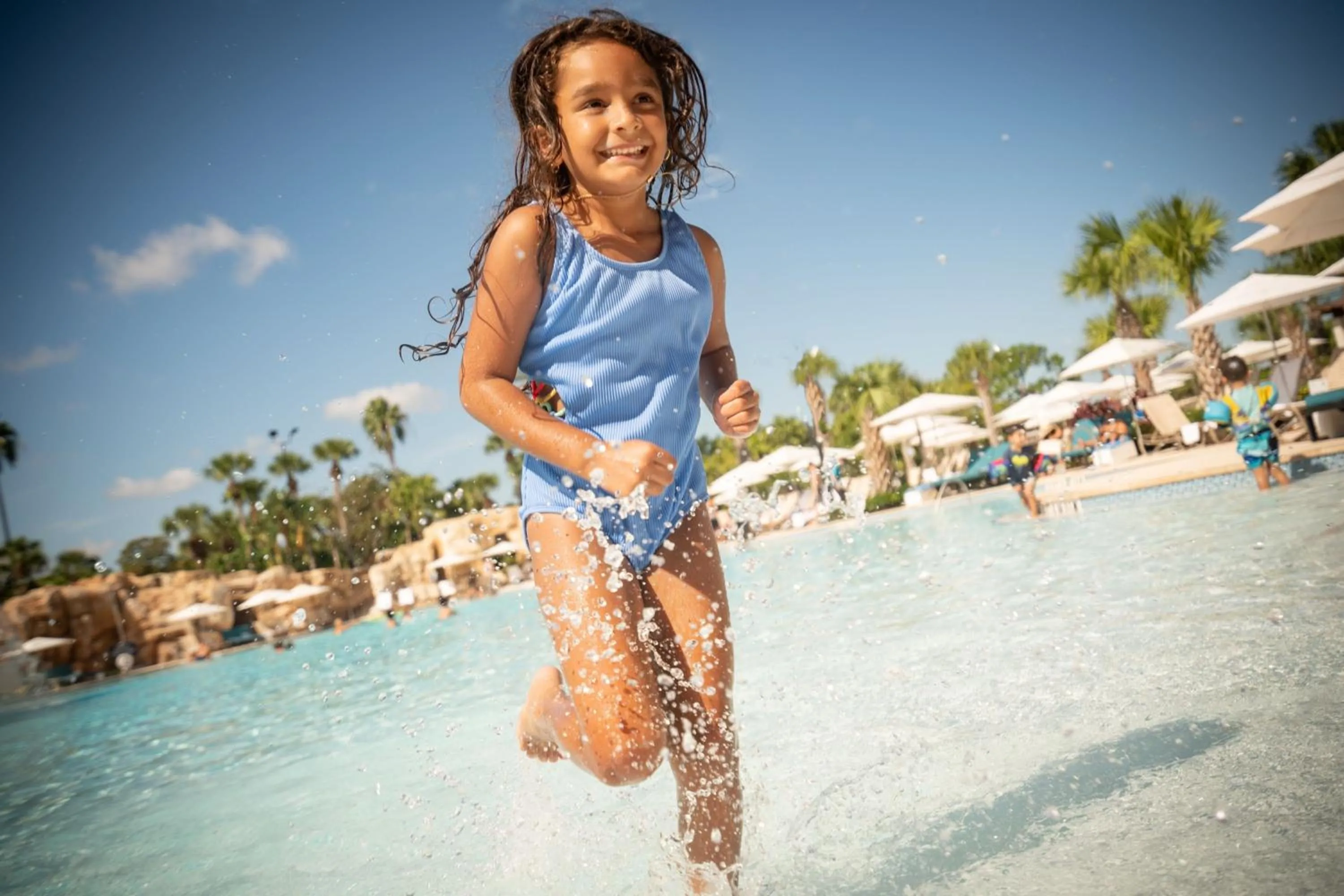 Swimming pool in Orlando World Center Marriott