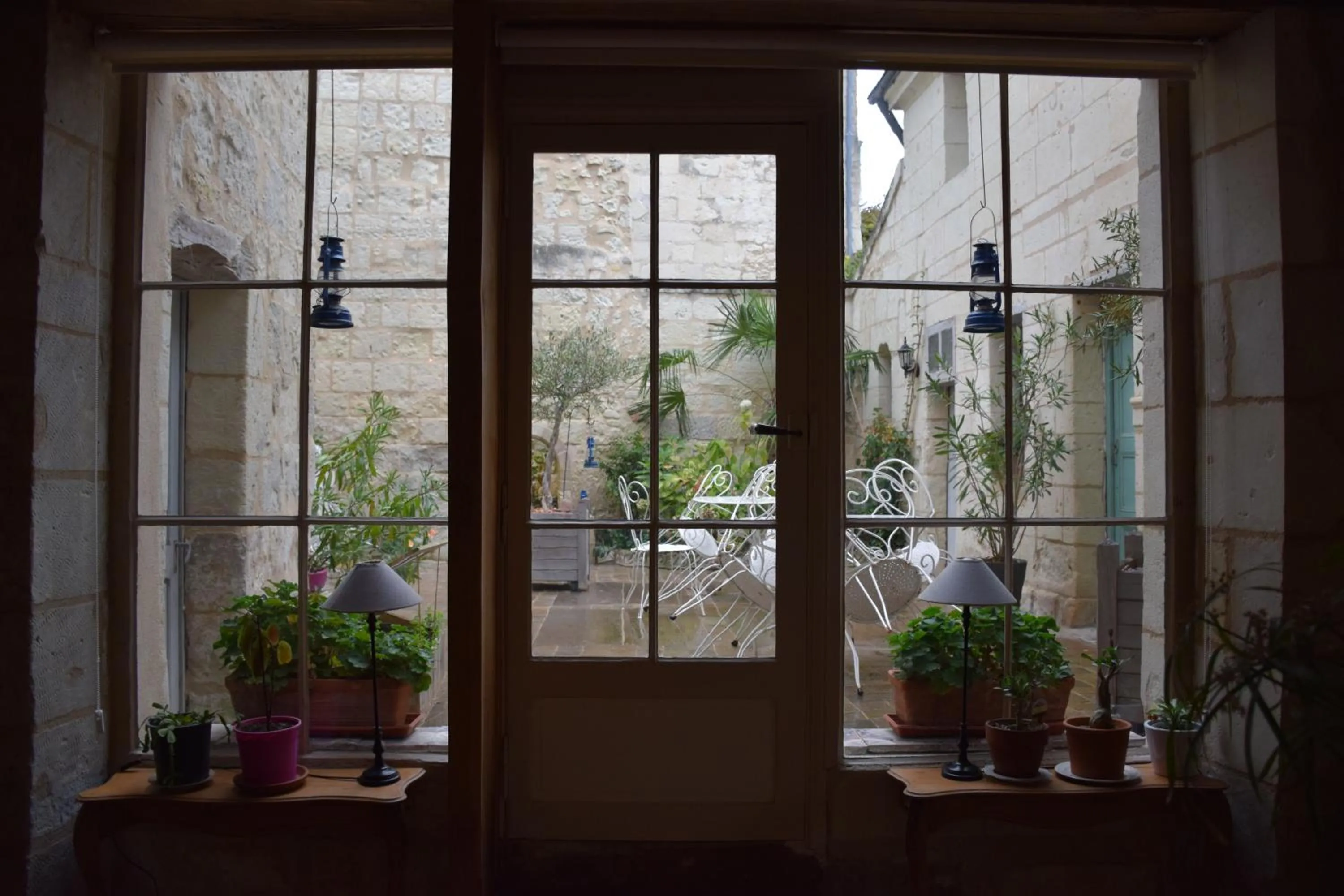 Patio in Au Relais Saint Maurice