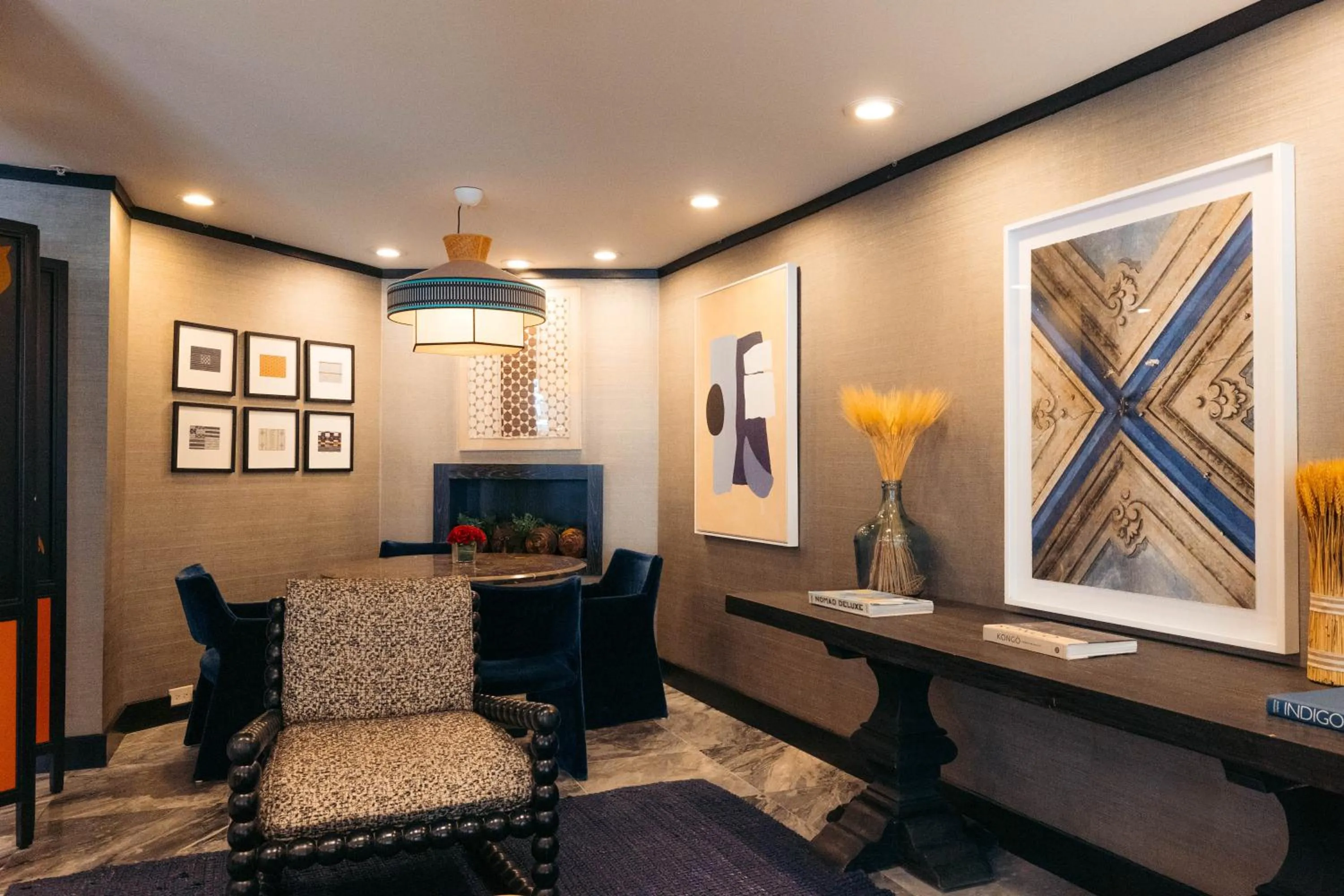 Lobby or reception in Hotel Triton