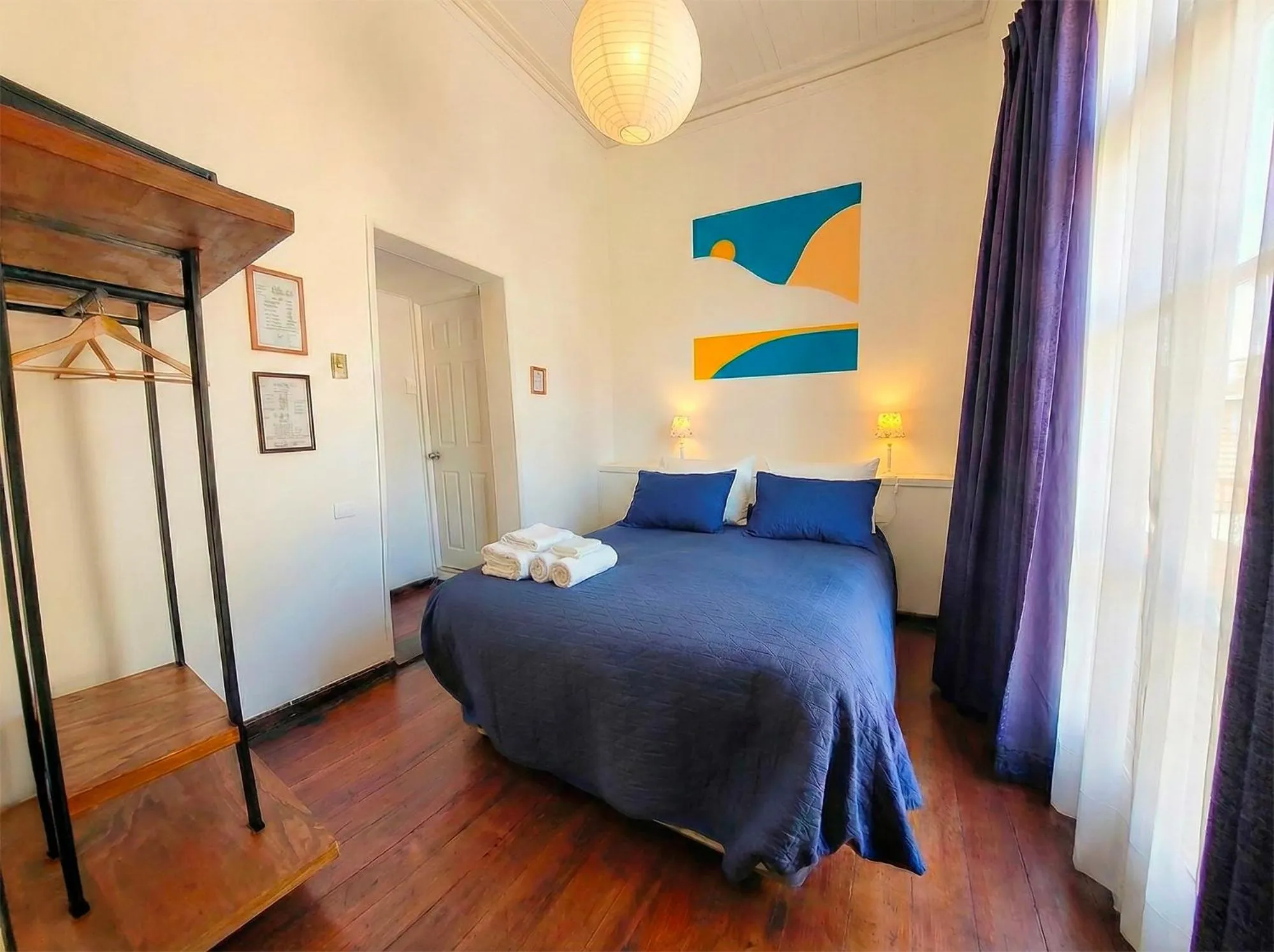 Bed in La Galería B&B