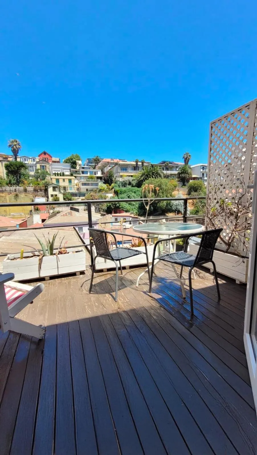 Patio in La Galería B&B