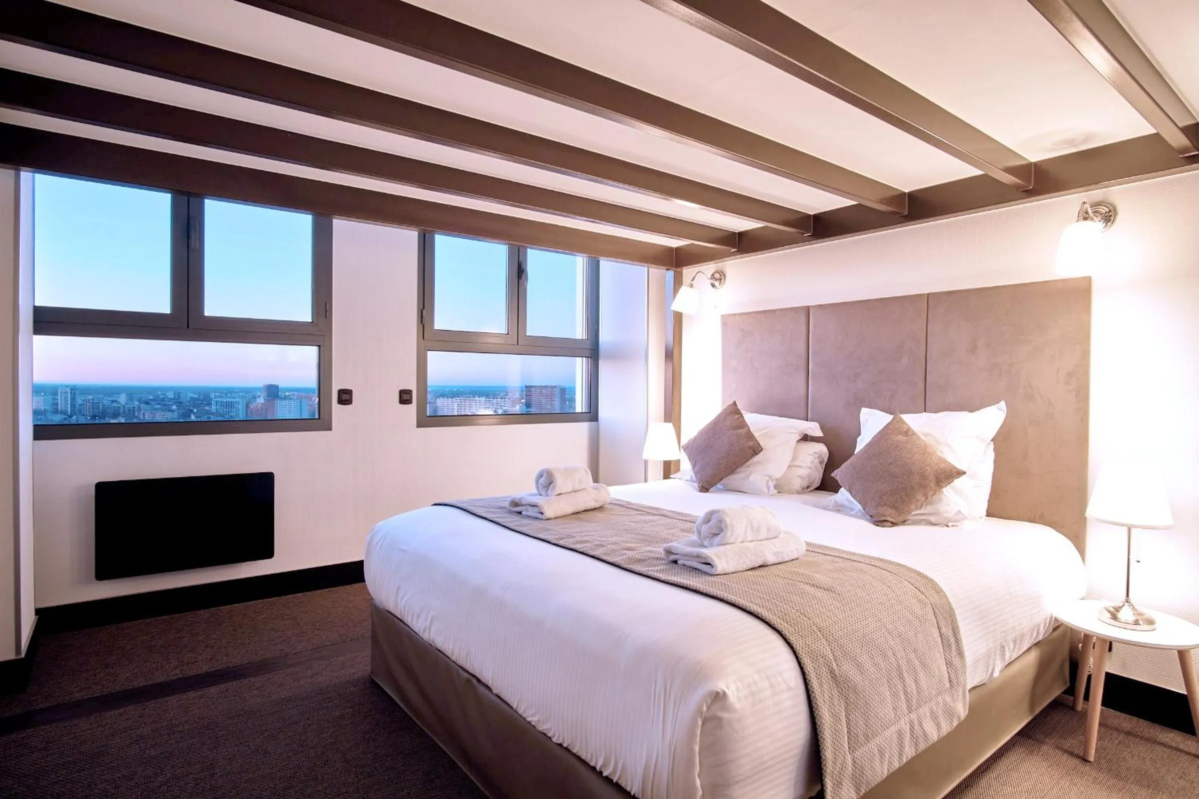 Bedroom, Bed in Haut Lofts - Toulouse Centre Ramblas