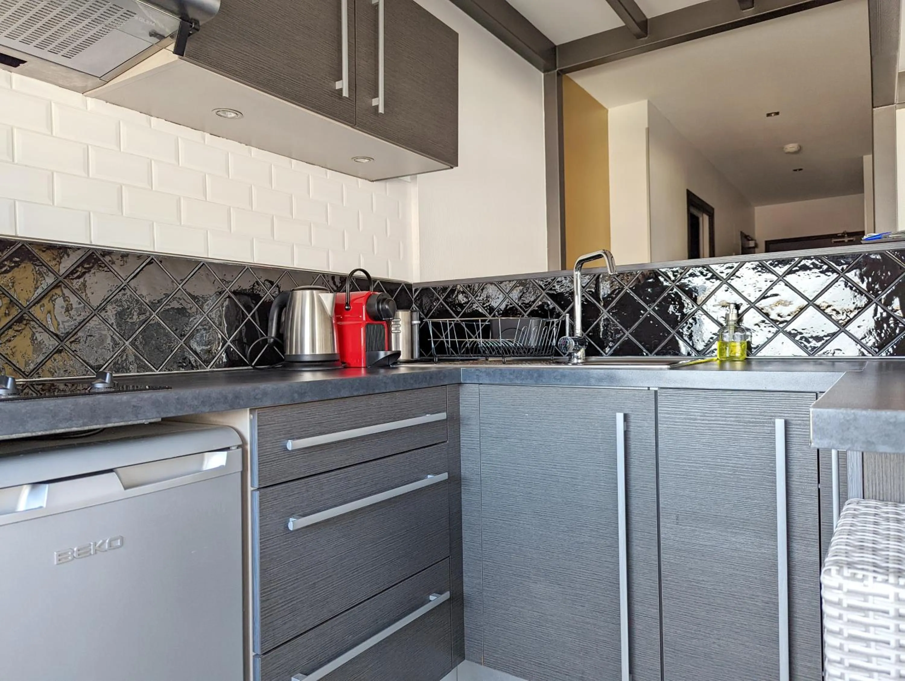 Kitchen or kitchenette in Haut Lofts - Toulouse Centre Ramblas