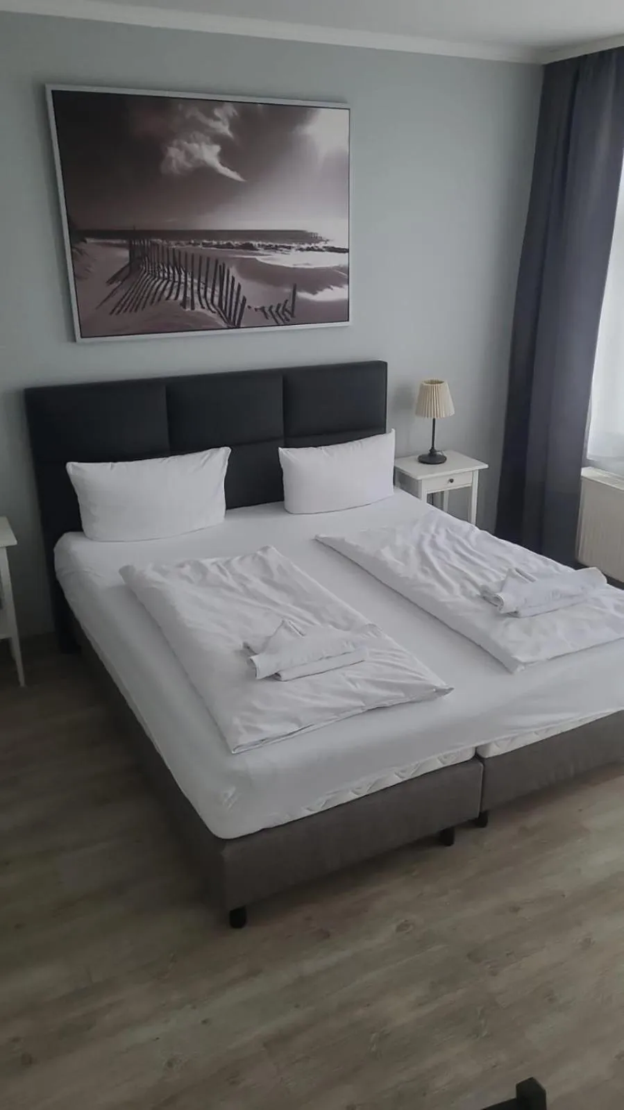Bed in Appartement-Hotel Rostock