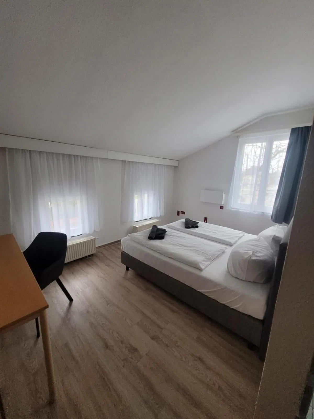 Bed in Appartement-Hotel Rostock