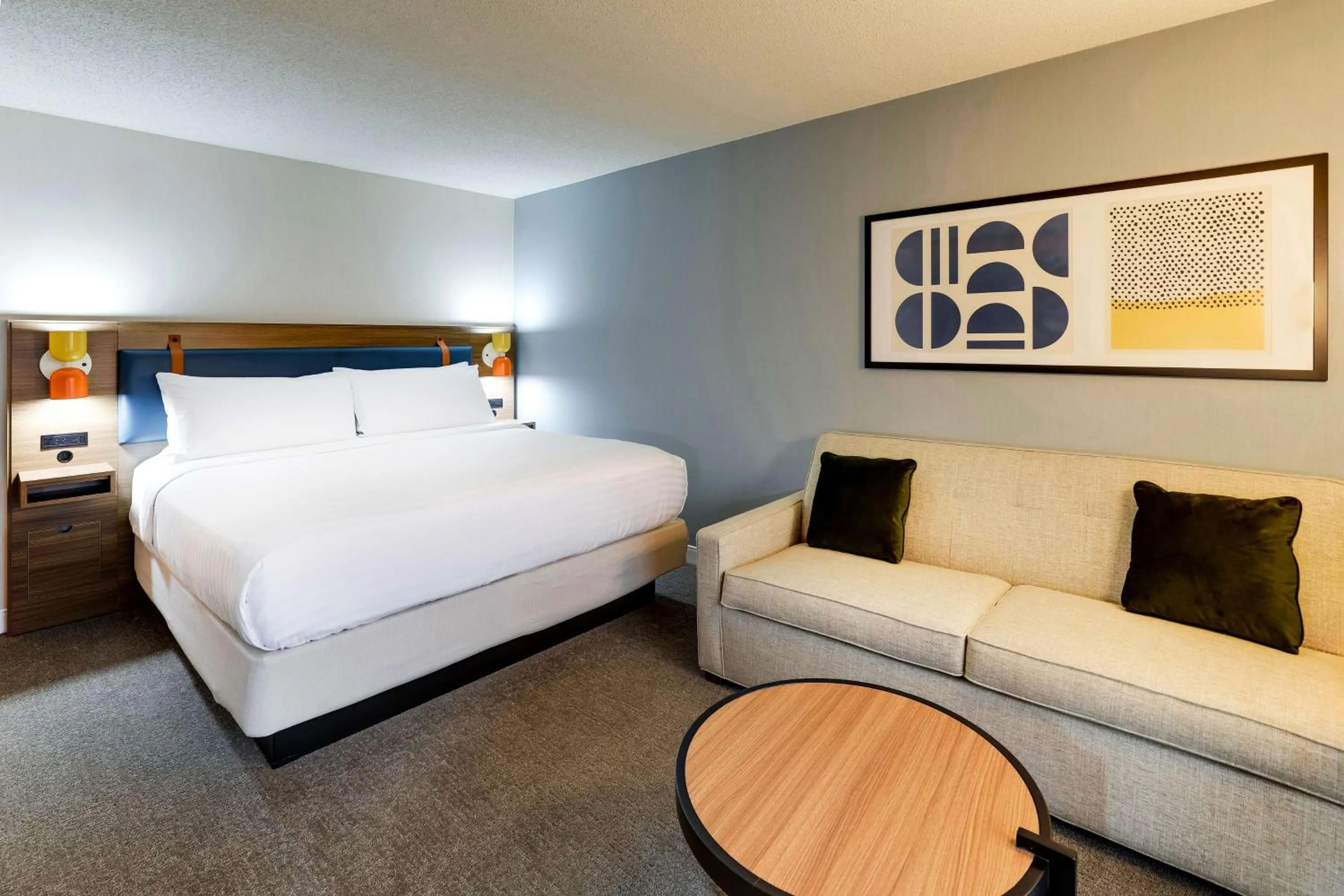 Bedroom, Bed in Sonesta Select San Francisco Airport Oyster Point Waterfront