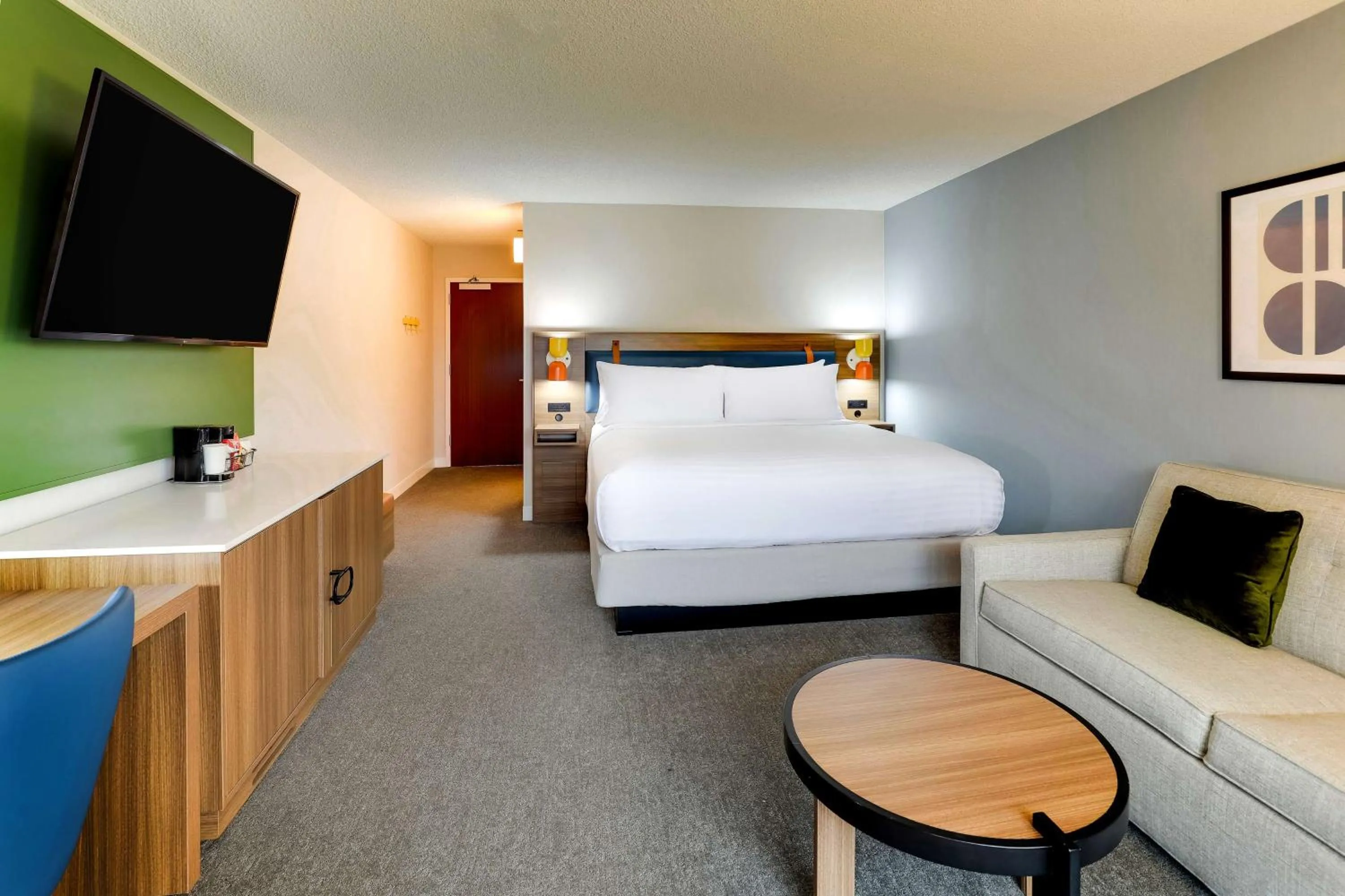 Bedroom, Bed in Sonesta Select San Francisco Airport Oyster Point Waterfront