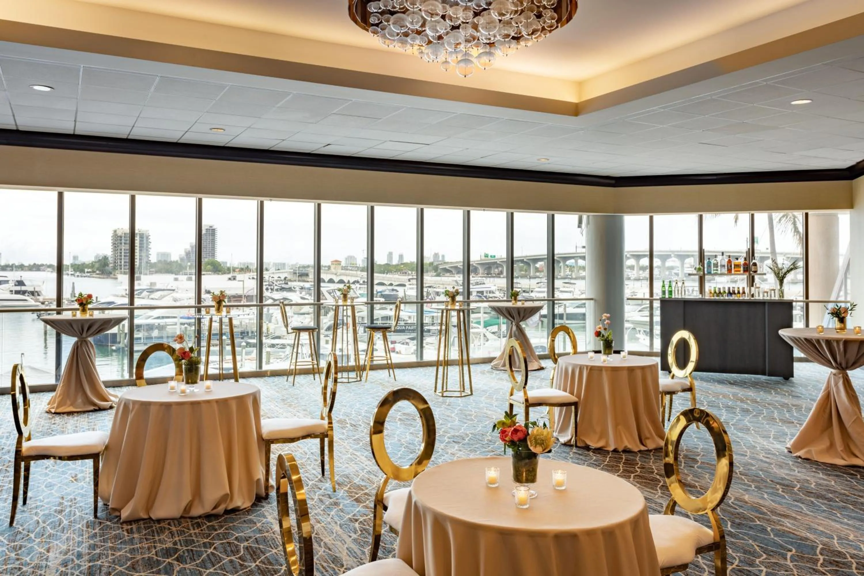 Lobby or reception in Miami Marriott Biscayne Bay