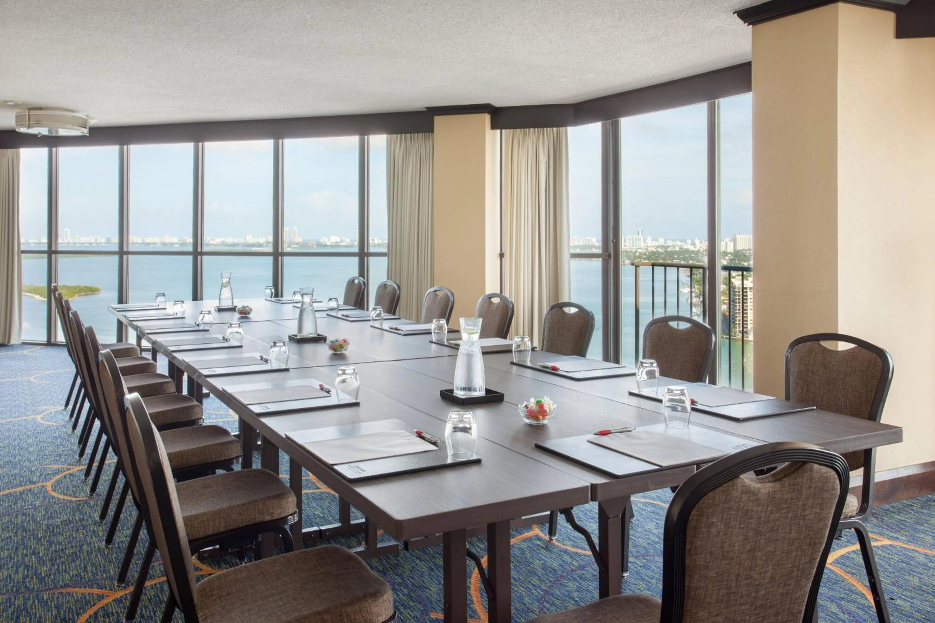 Meeting/conference room in Miami Marriott Biscayne Bay