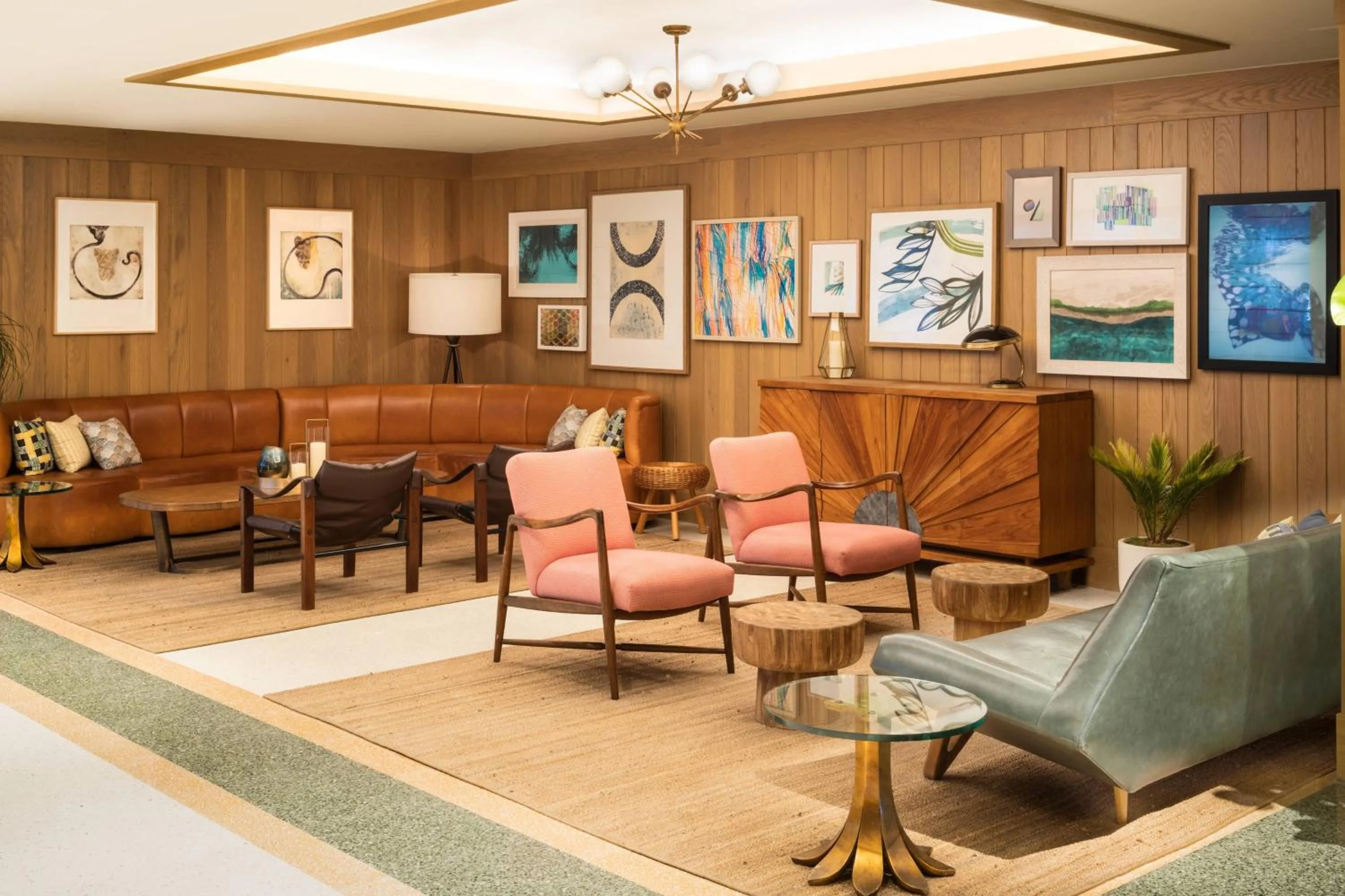 Lobby or reception in Marriott Stanton South Beach