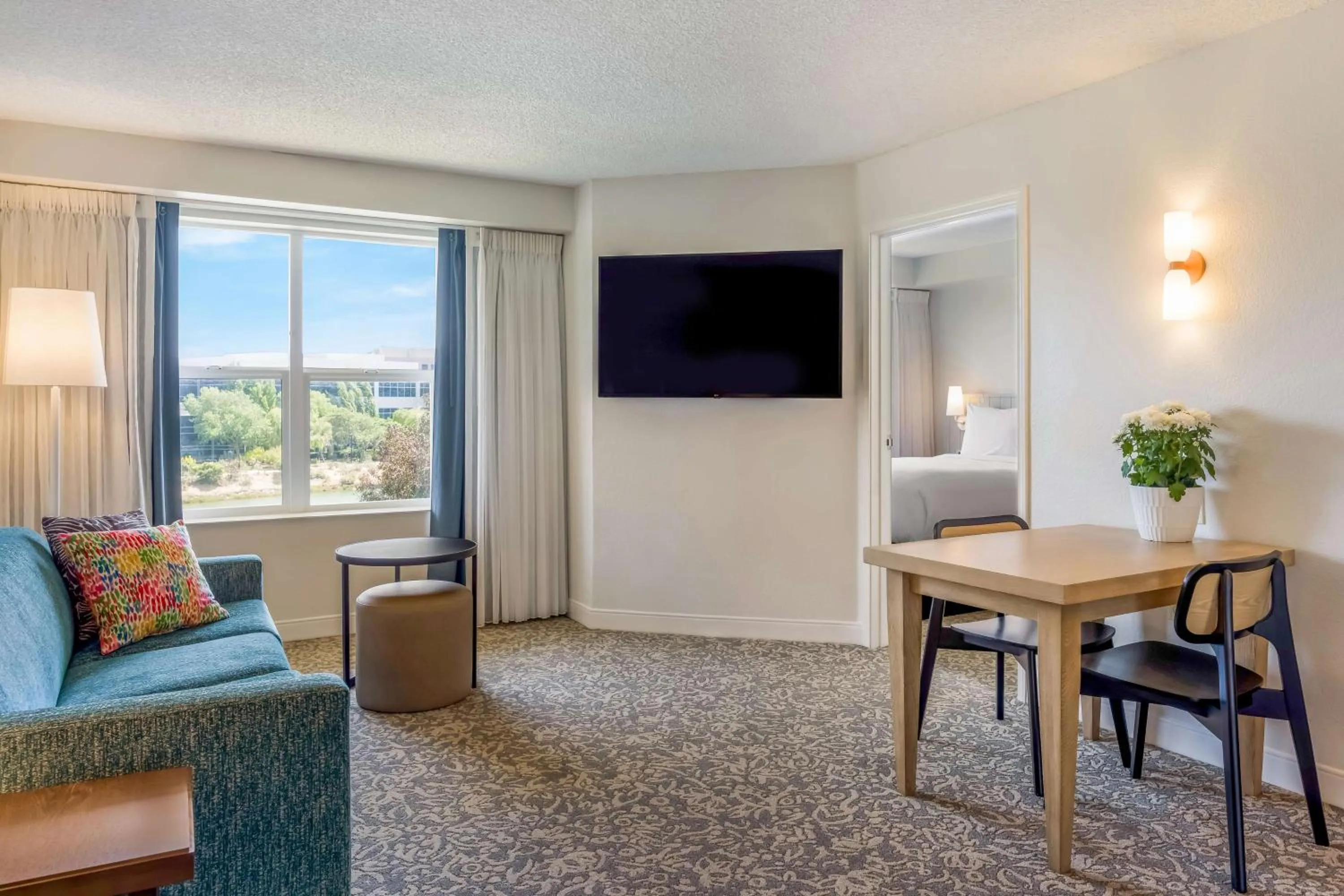Photo of the whole room in Sonesta ES Suites San Francisco Airport Oyster Point Waterfront