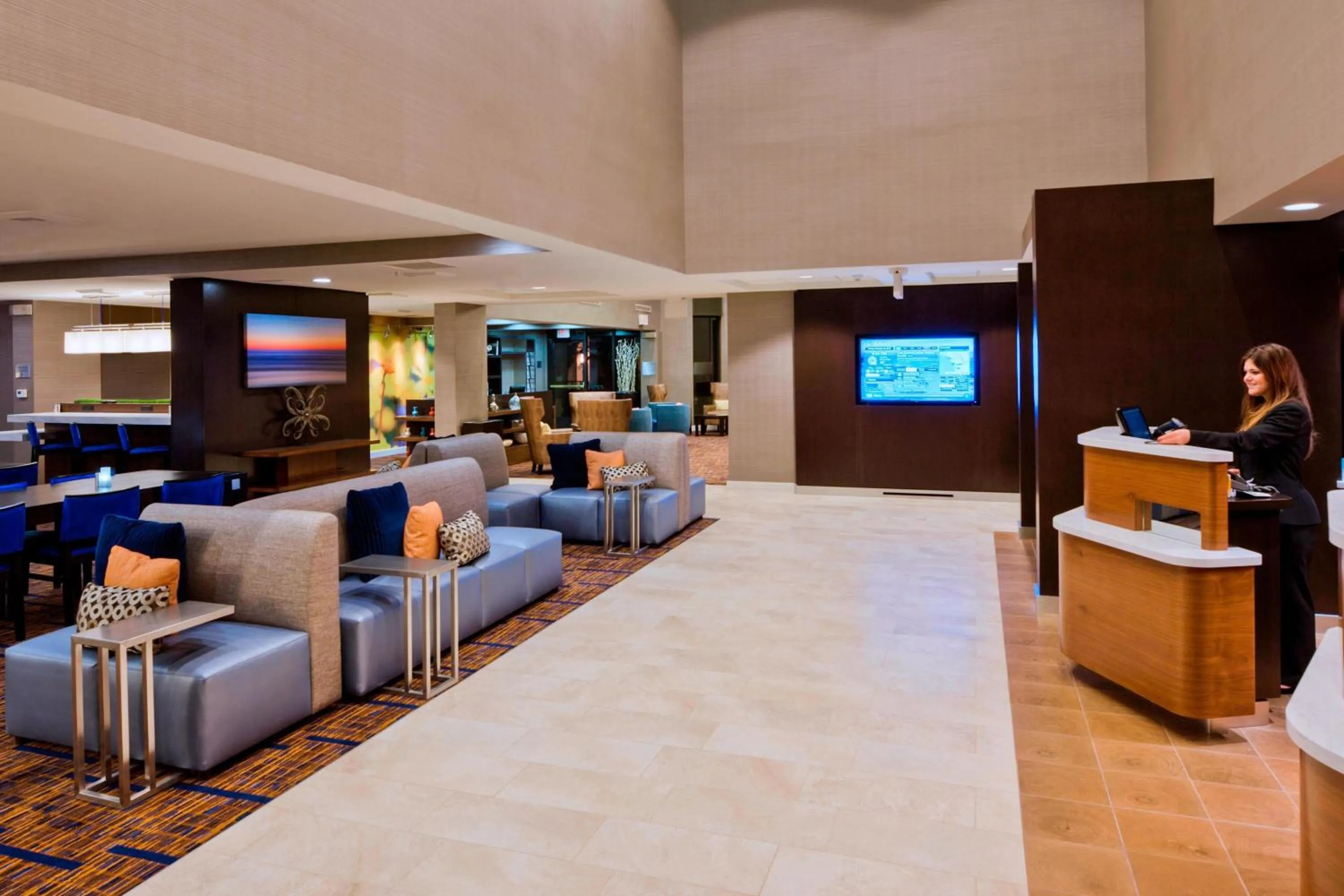 Lobby or reception in Courtyard by Marriott San Diego Carlsbad