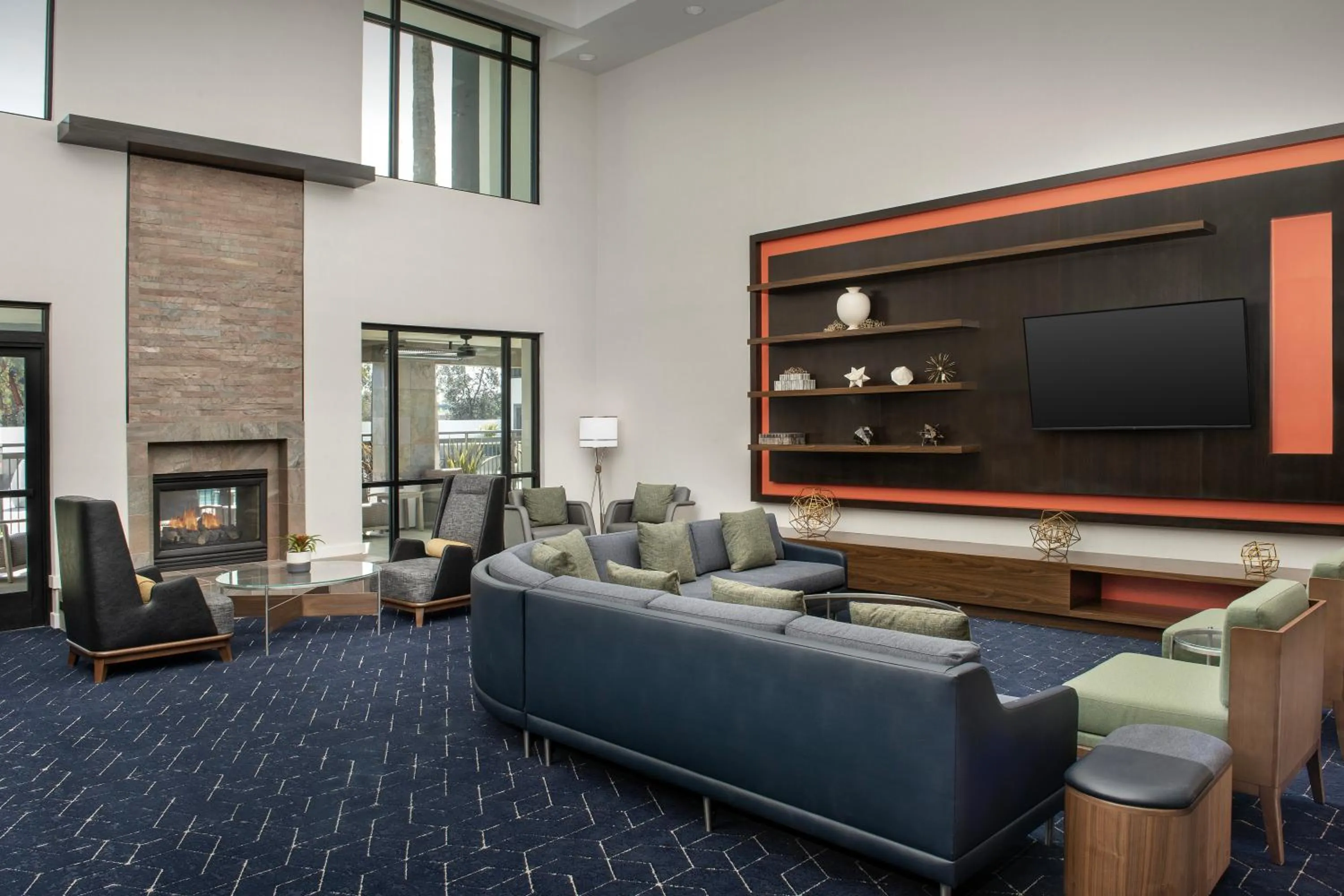 Lobby or reception in Courtyard by Marriott San Diego Carlsbad