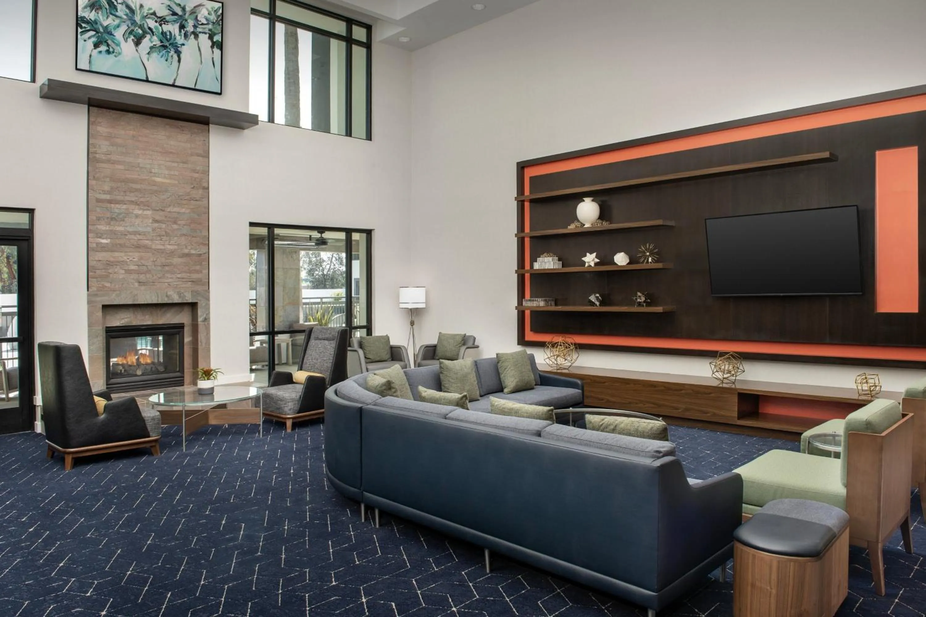 Lobby or reception in Courtyard by Marriott San Diego Carlsbad