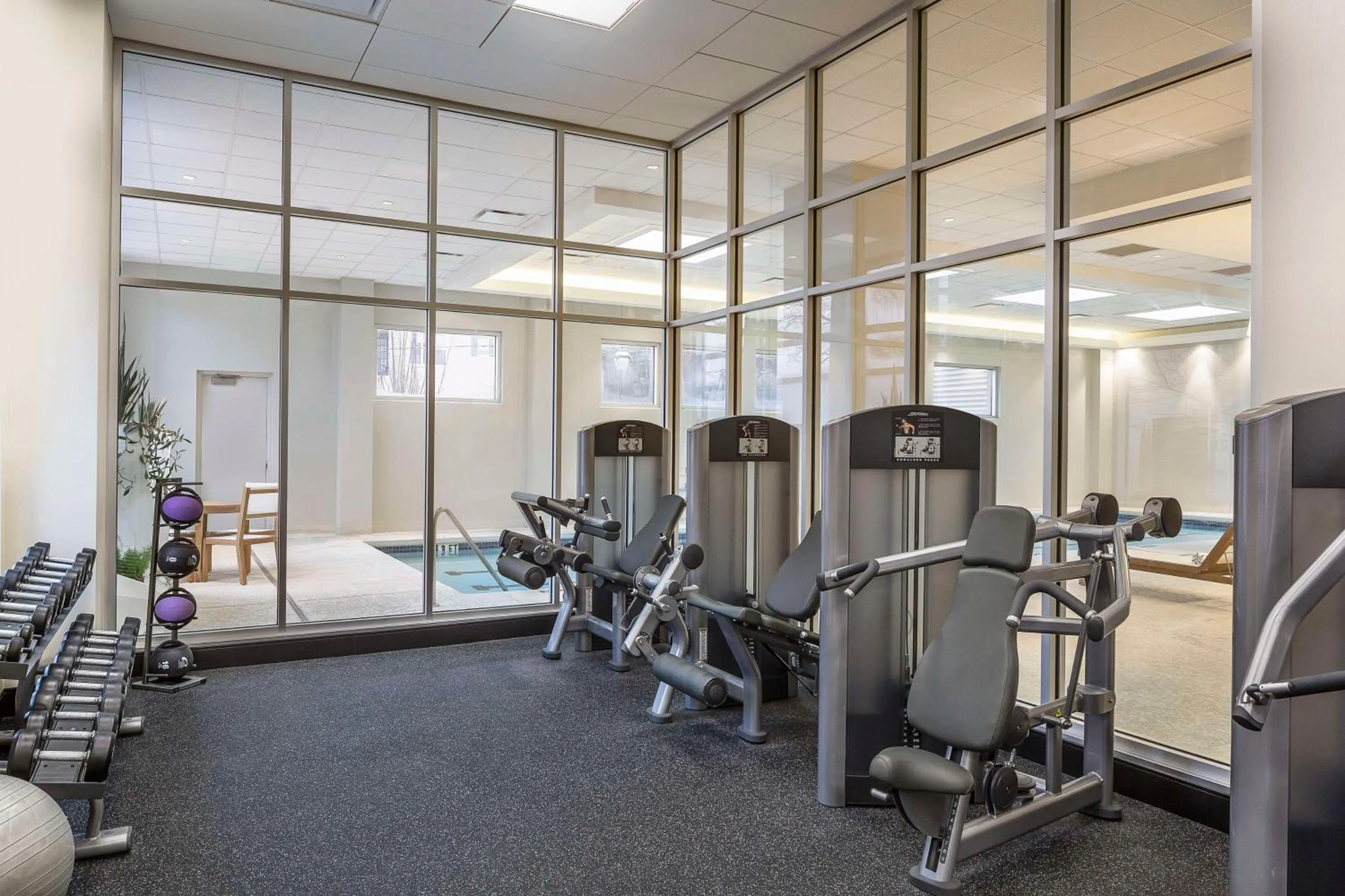 Fitness centre/facilities in Hyatt Centric Midtown Atlanta