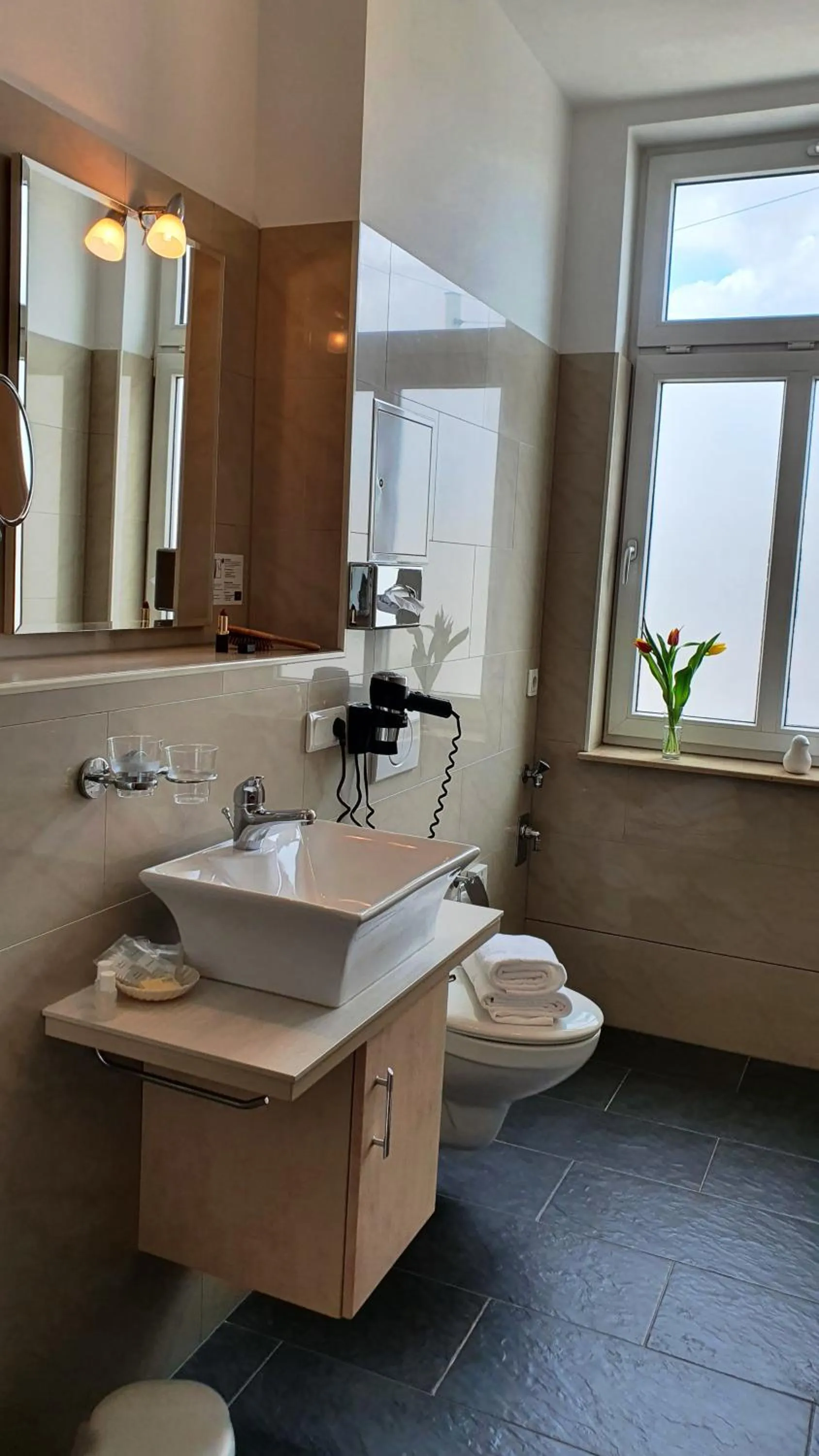 Shower in Hotel Atlas Halle