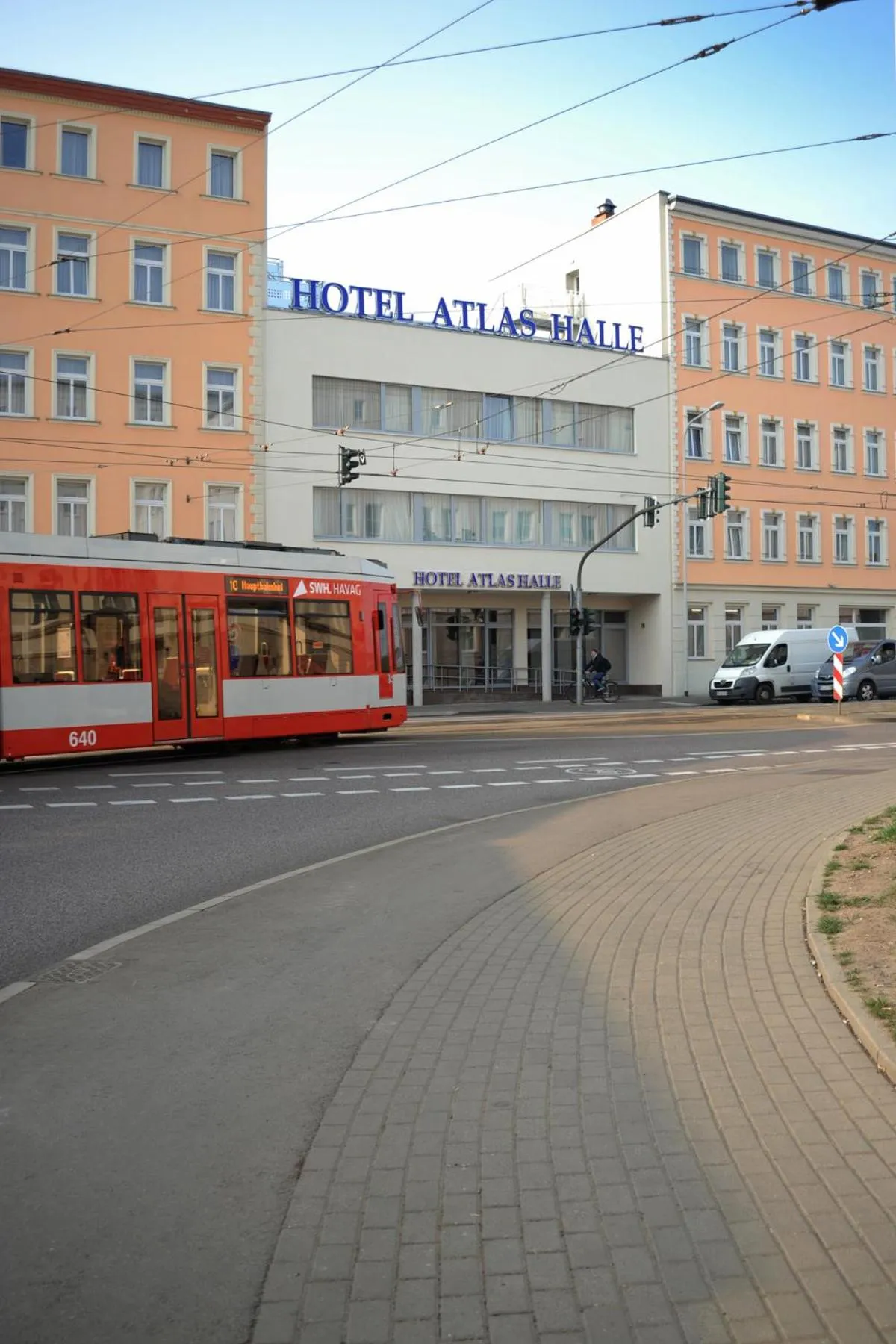 Property building in Hotel Atlas Halle