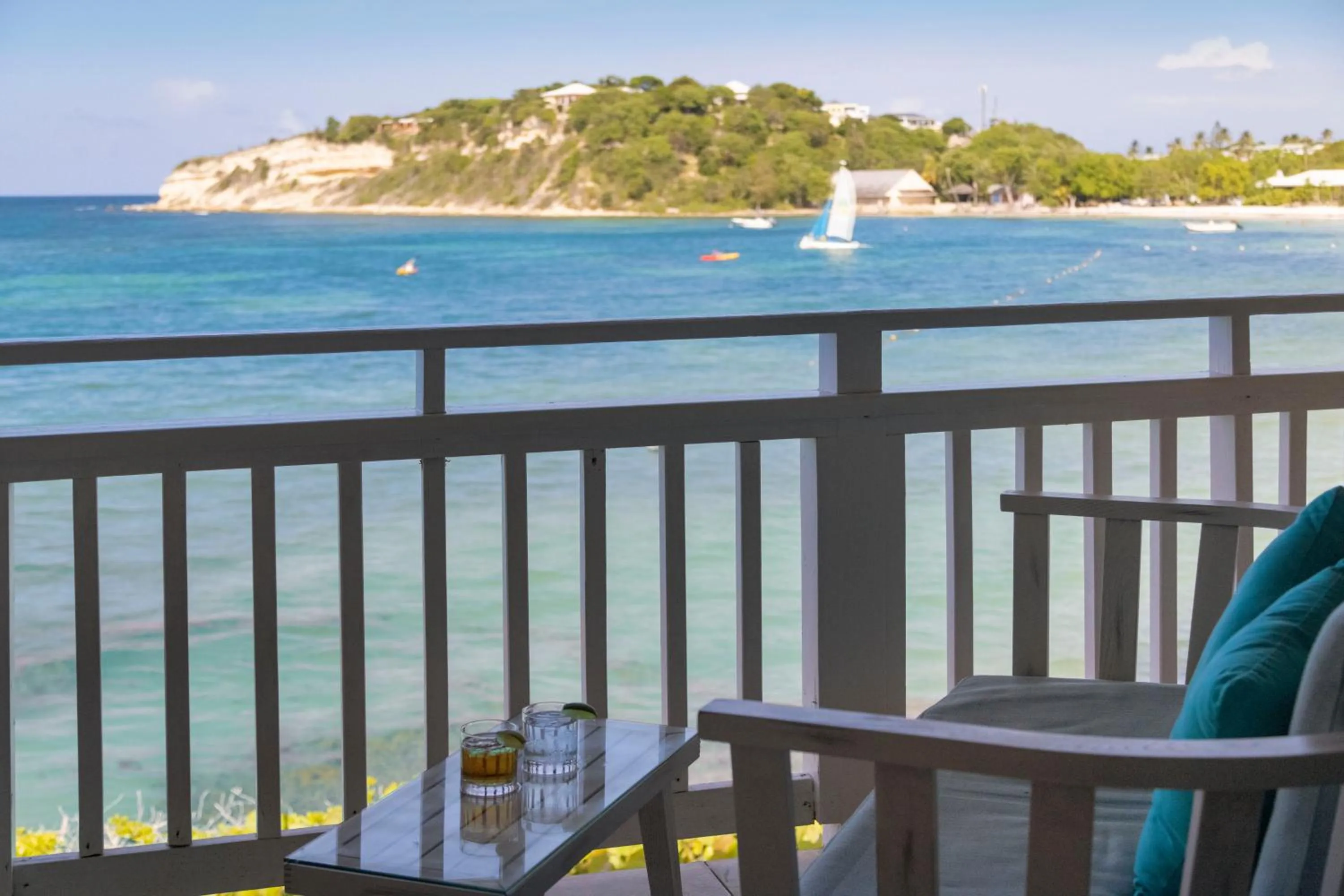 Patio in Pineapple Beach Club - All Inclusive - Adults Only