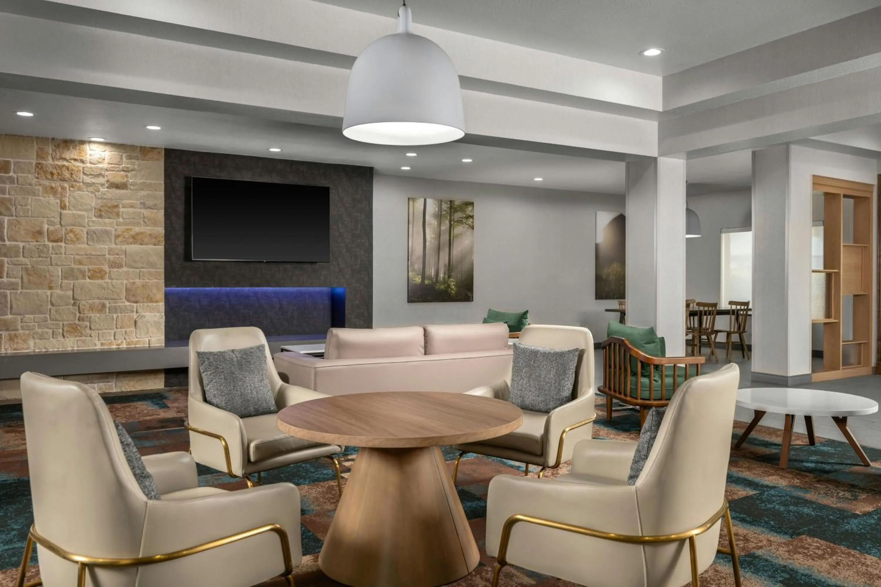 Lobby or reception in Fairfield Inn and Suites by Marriott Dallas Mansfield