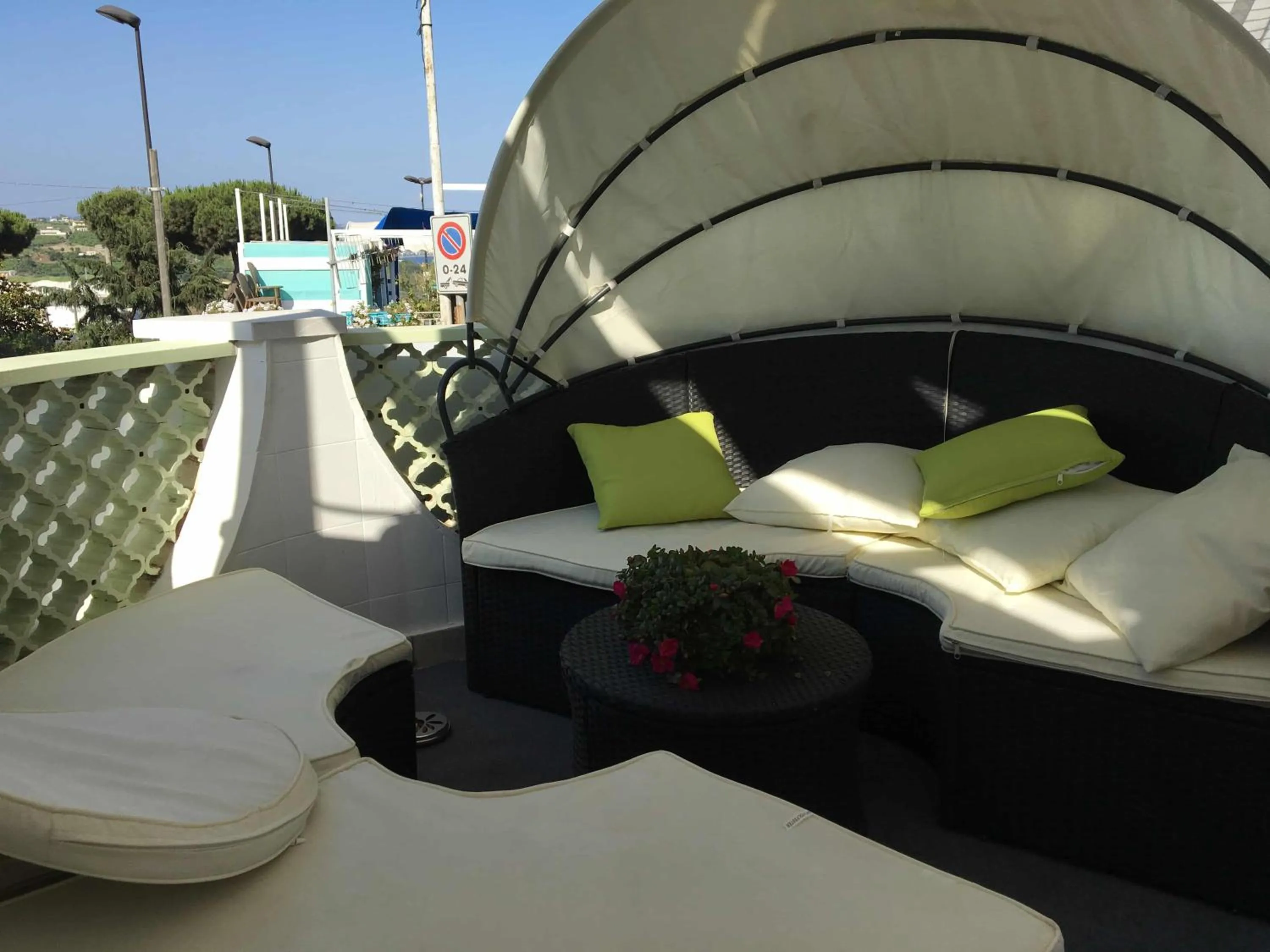 Balcony/Terrace in Residence R&B Tyrrhenum