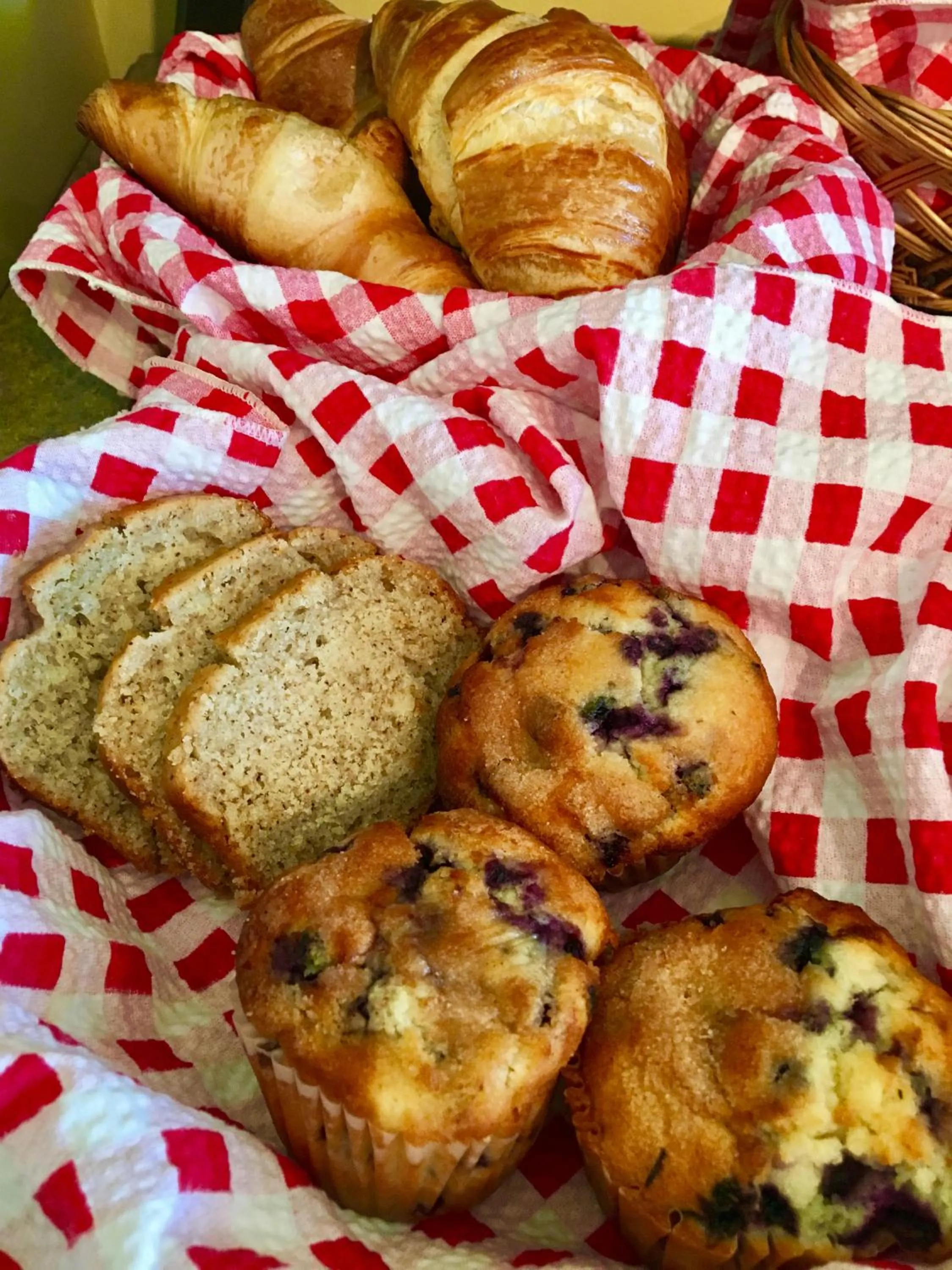 Continental breakfast in Treadwell Inn