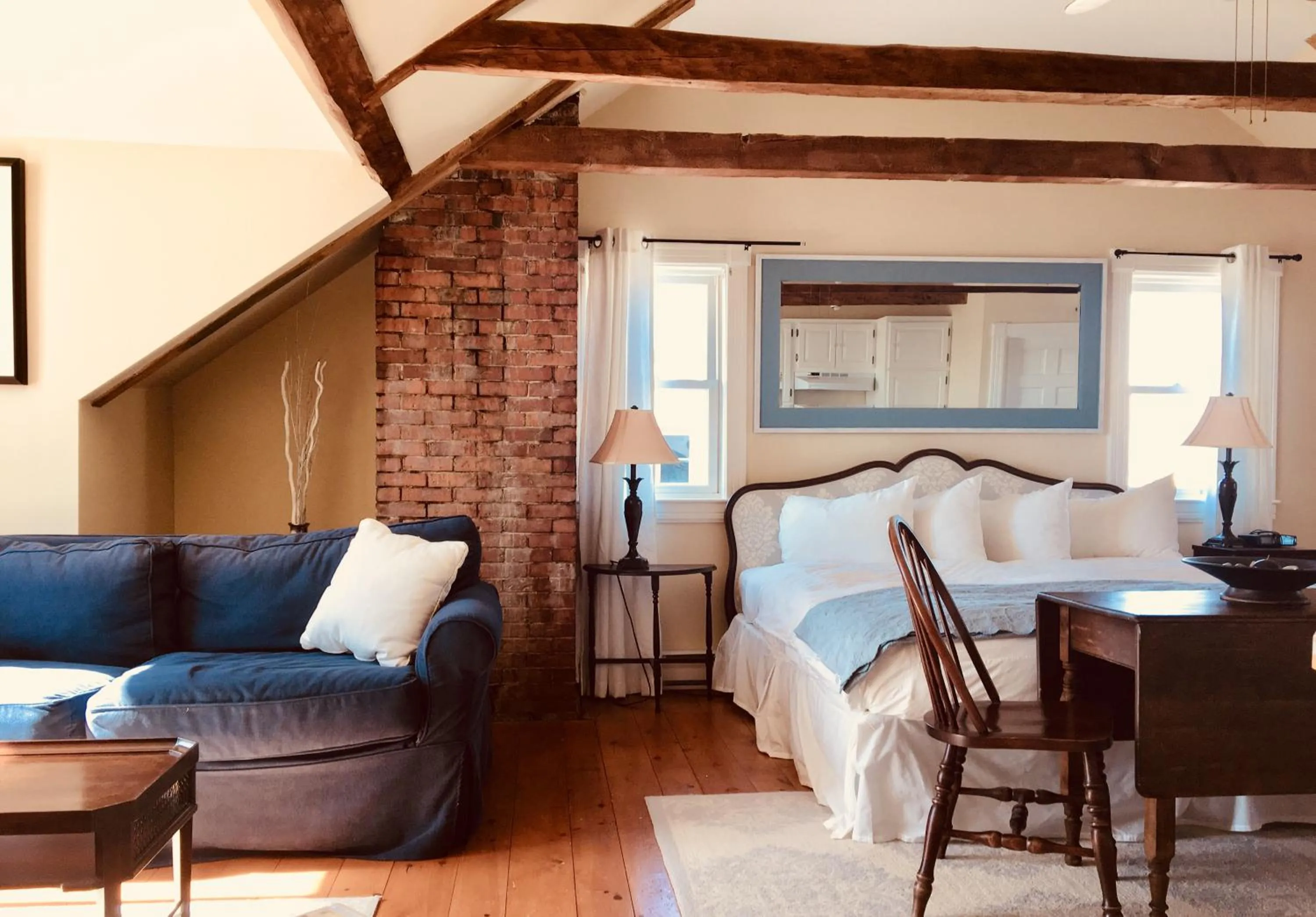 Bed in Treadwell Inn