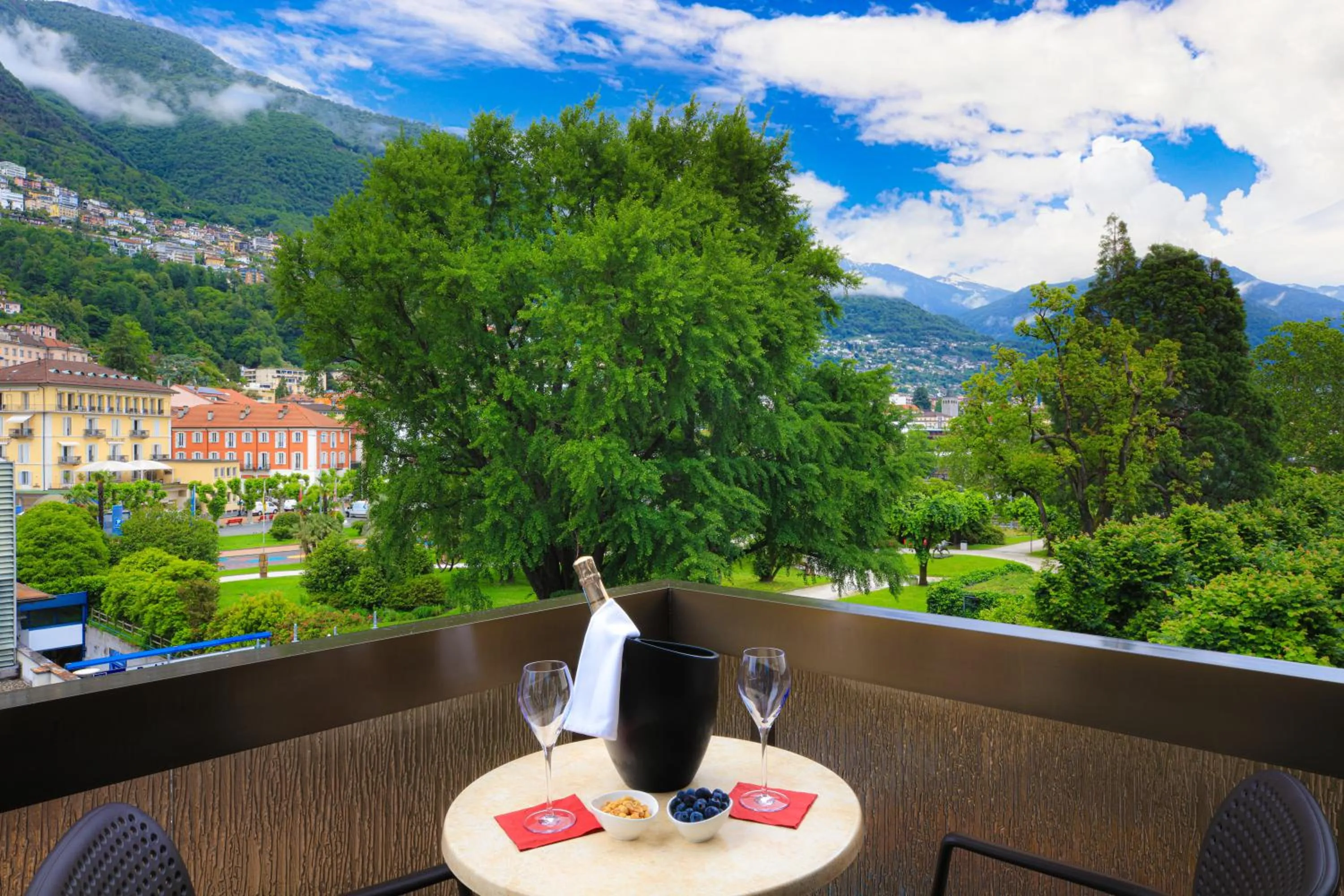 View (from property/room) in Hotel City Locarno