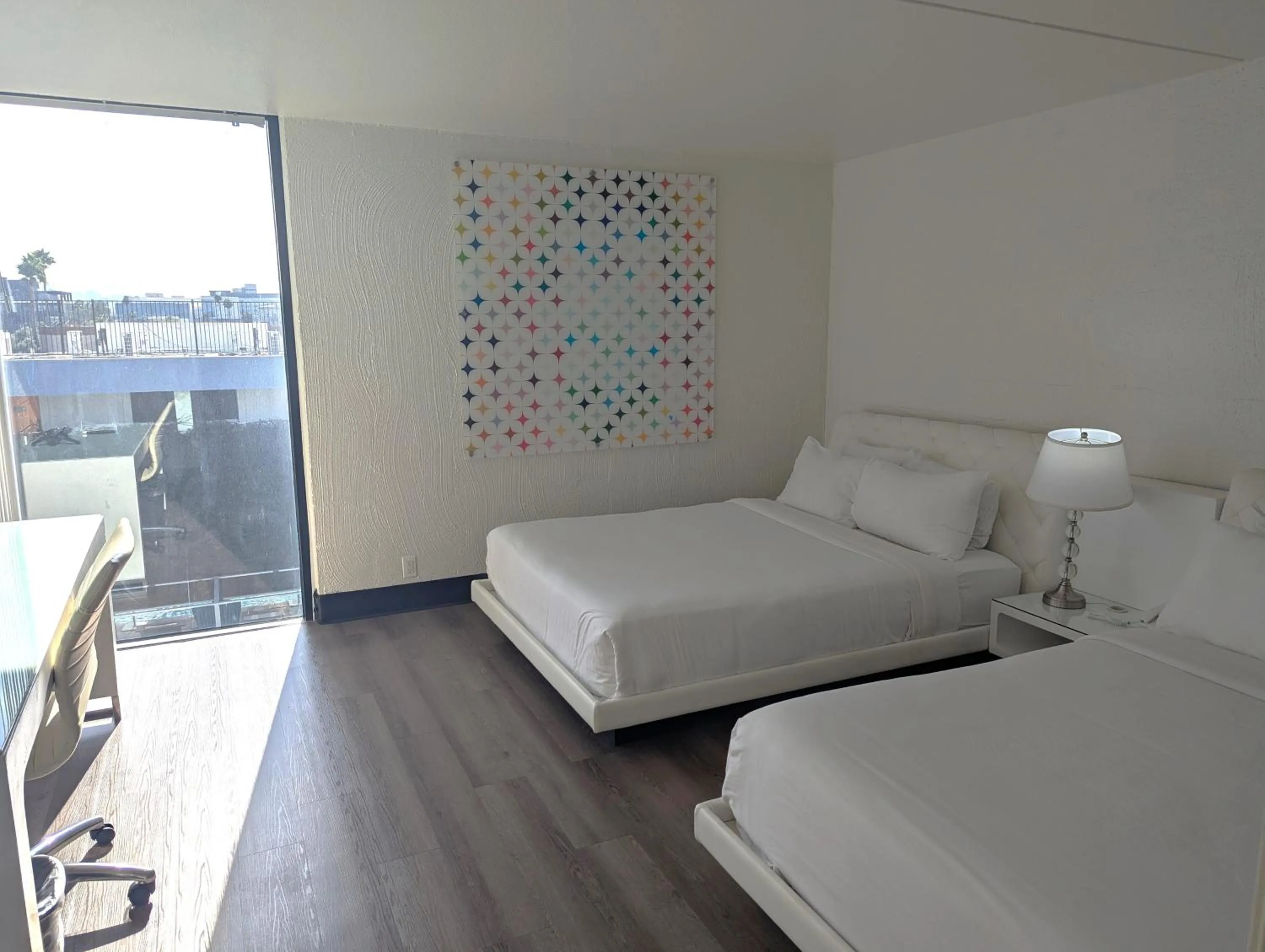 View (from property/room), Bed in The Clarendon Hotel & Spa, BW Signature Collection