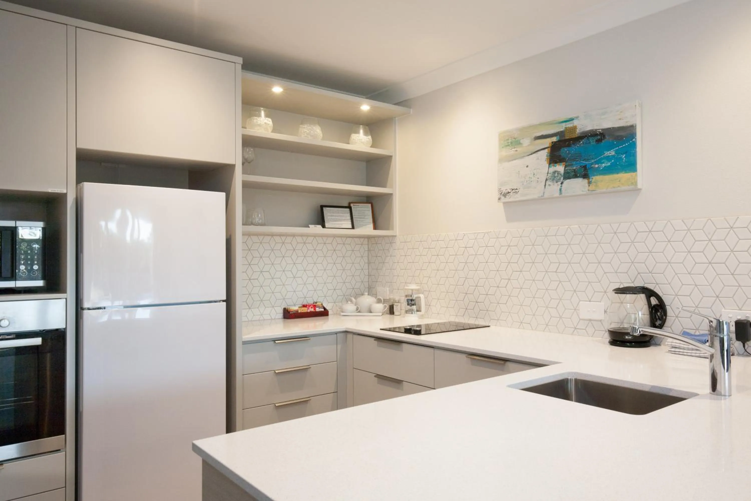 Kitchen or kitchenette in Pacific Palms Resort