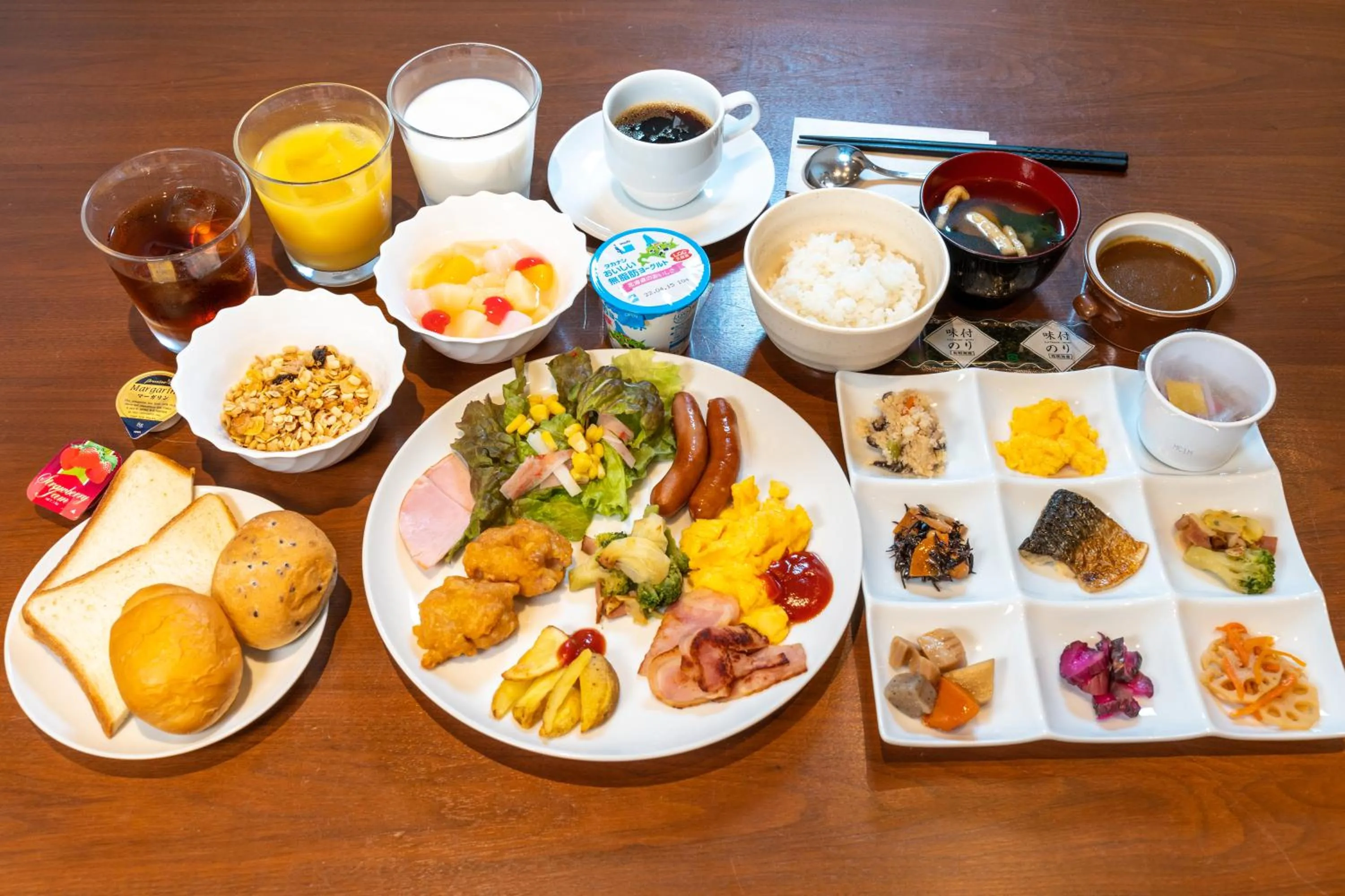 Food in Sotetsu Fresa Inn Ginza-Nanachome