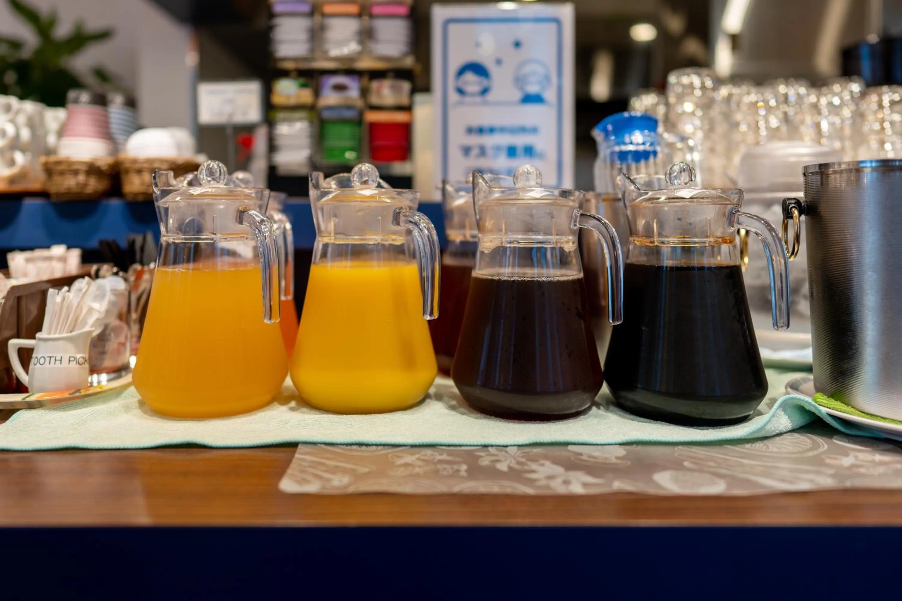 Food in Sotetsu Fresa Inn Ginza-Nanachome