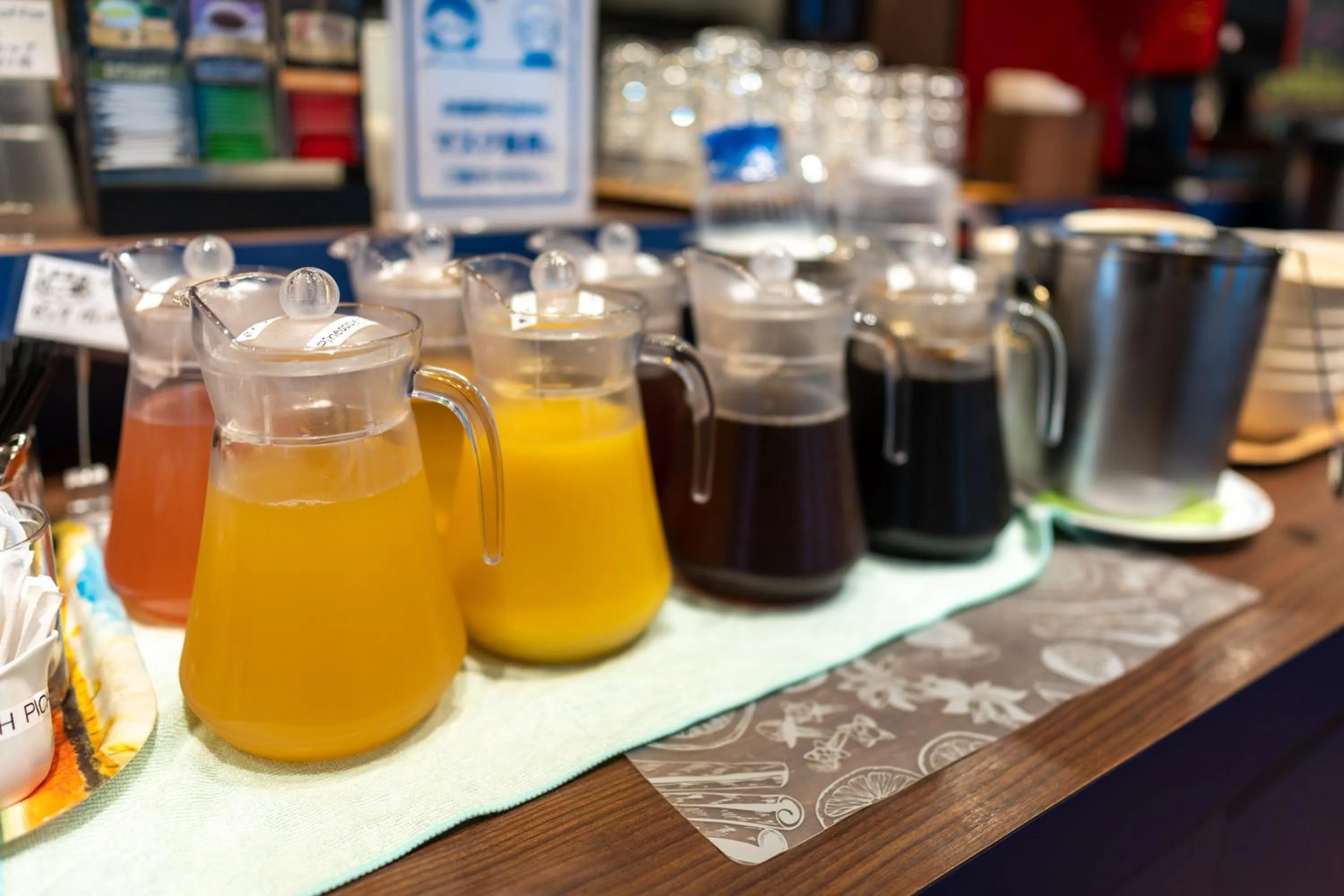 Food in Sotetsu Fresa Inn Ginza-Nanachome