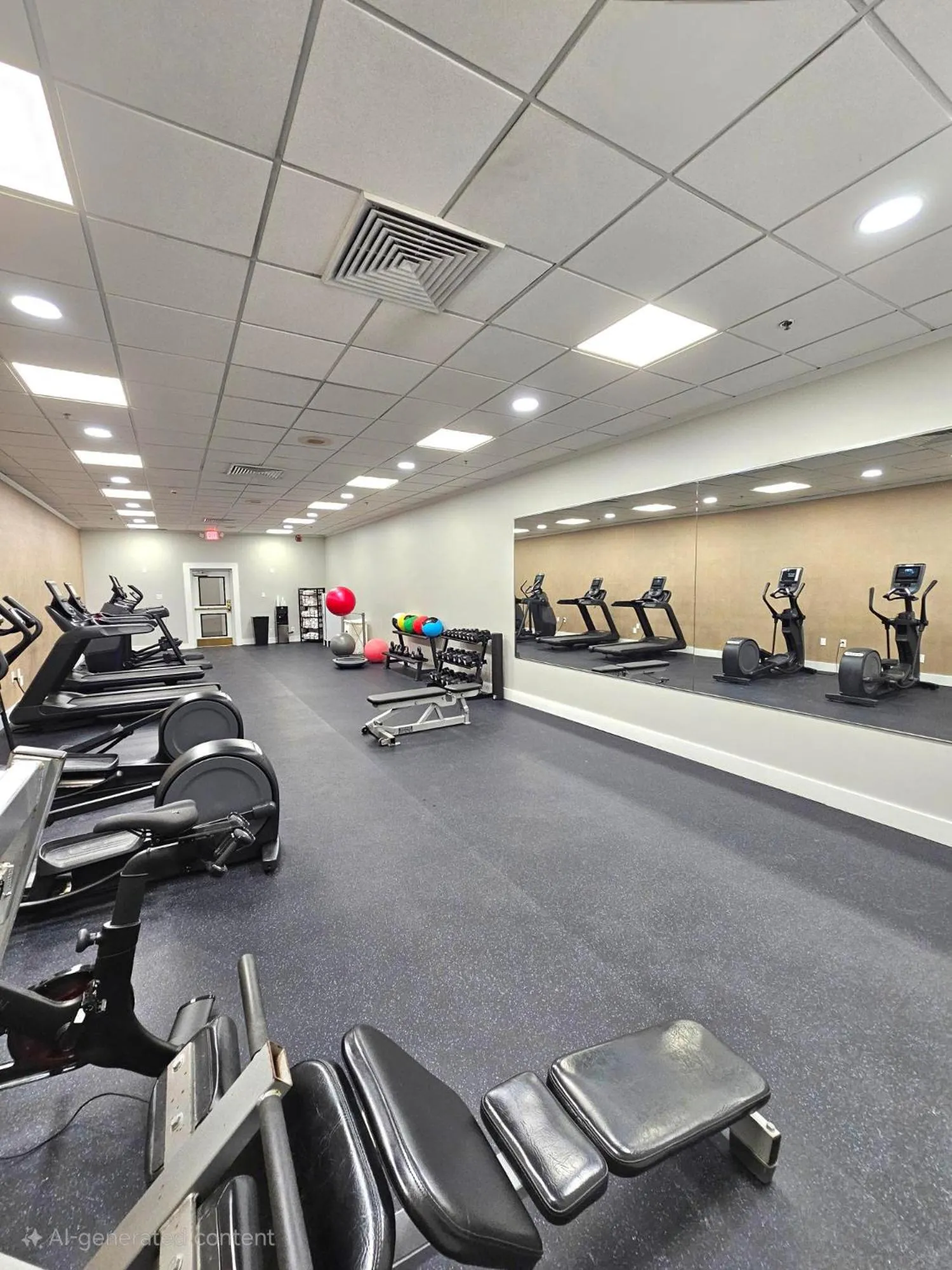 Fitness centre/facilities in Four Points by Sheraton Kansas City Airport