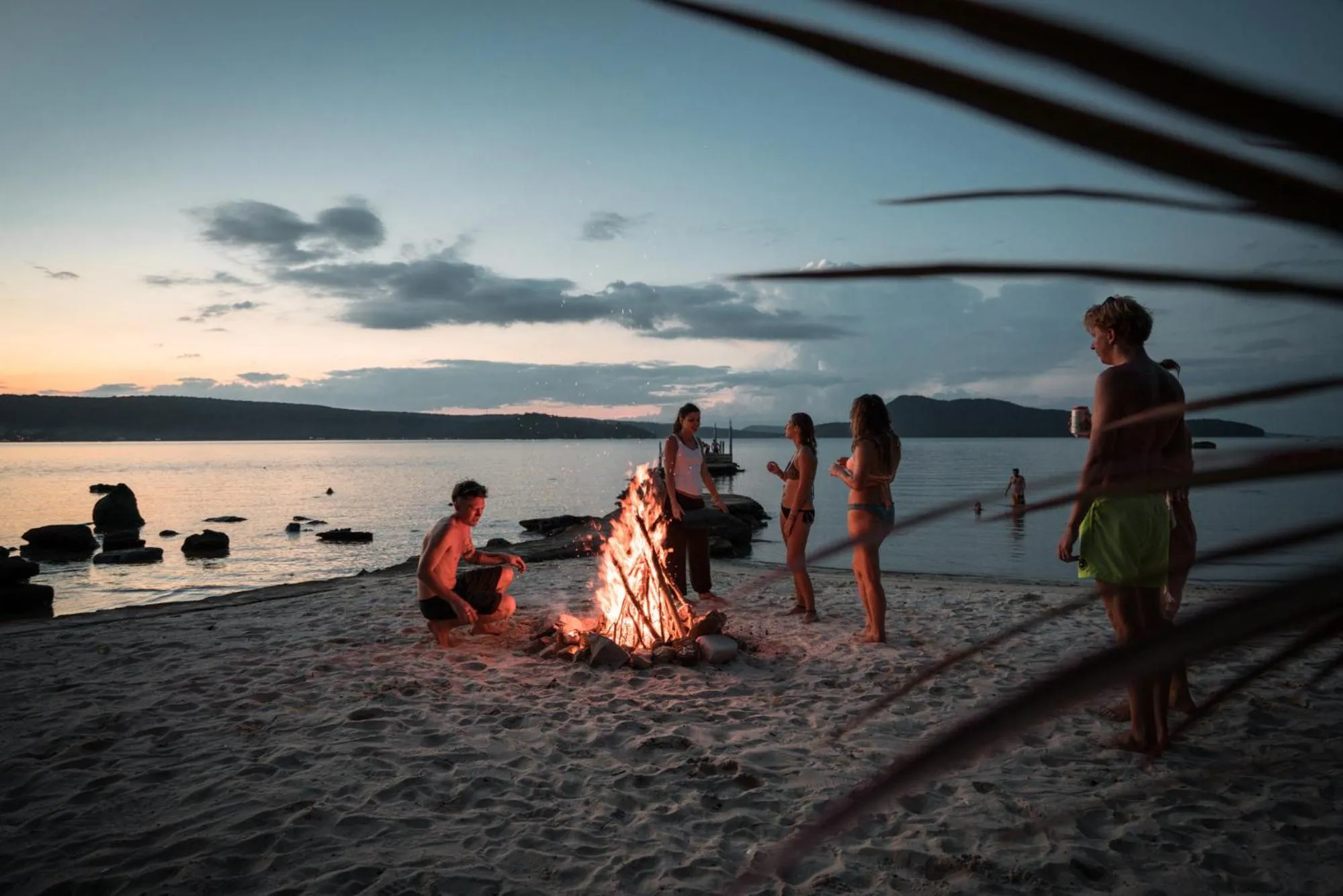 People in Samloem Laguna Resort