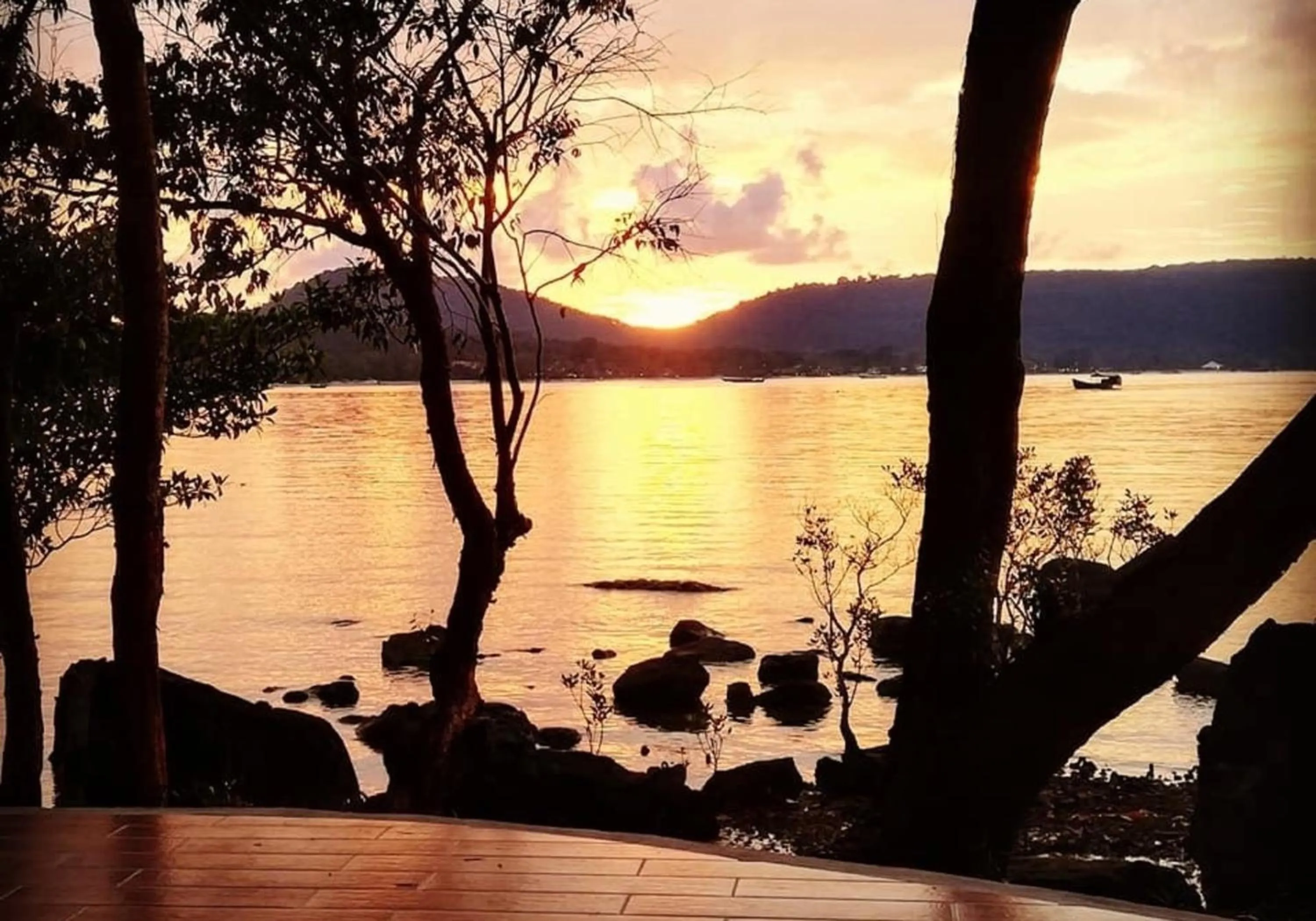 Natural landscape in Samloem Laguna Resort