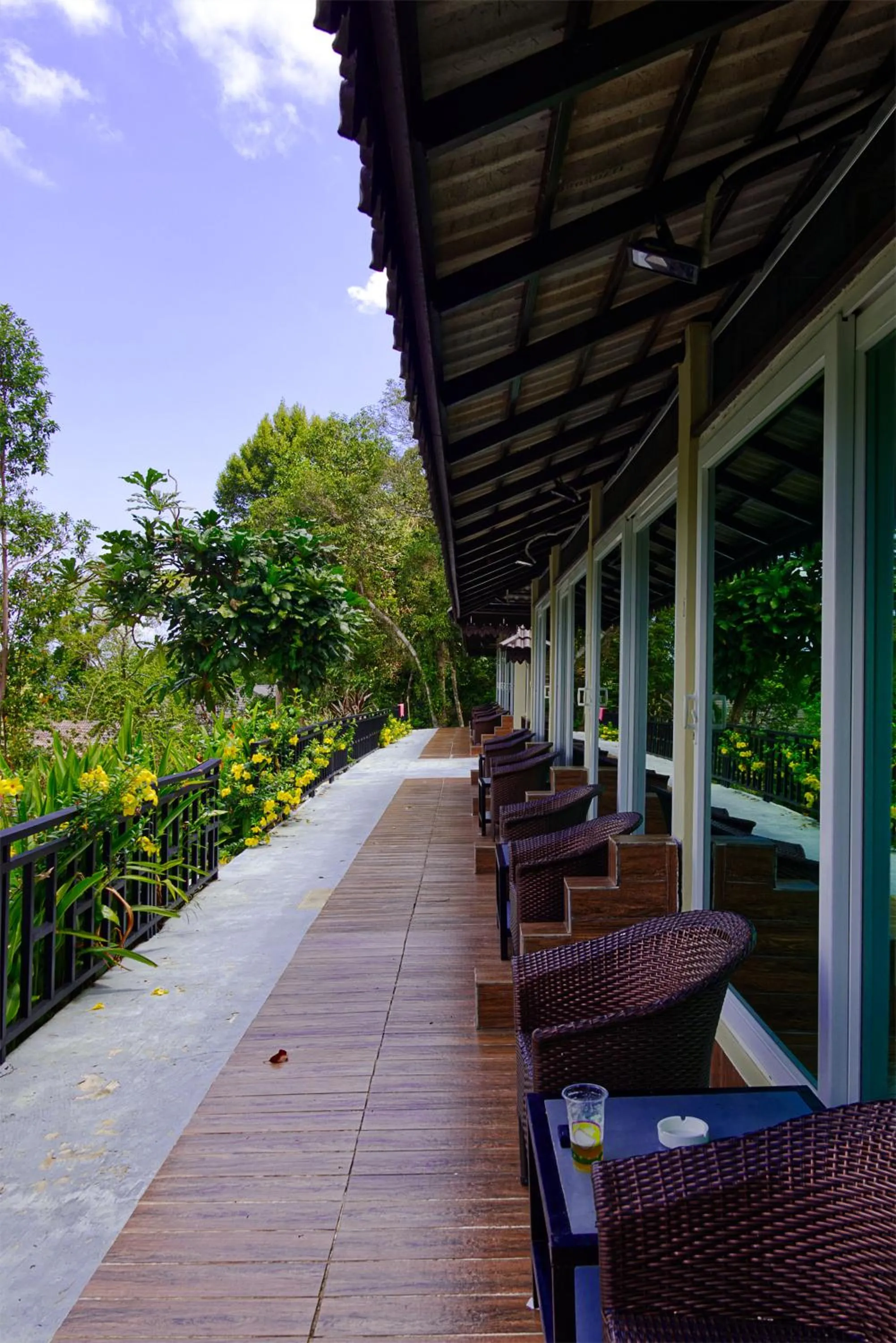 Patio in Samloem Laguna Resort