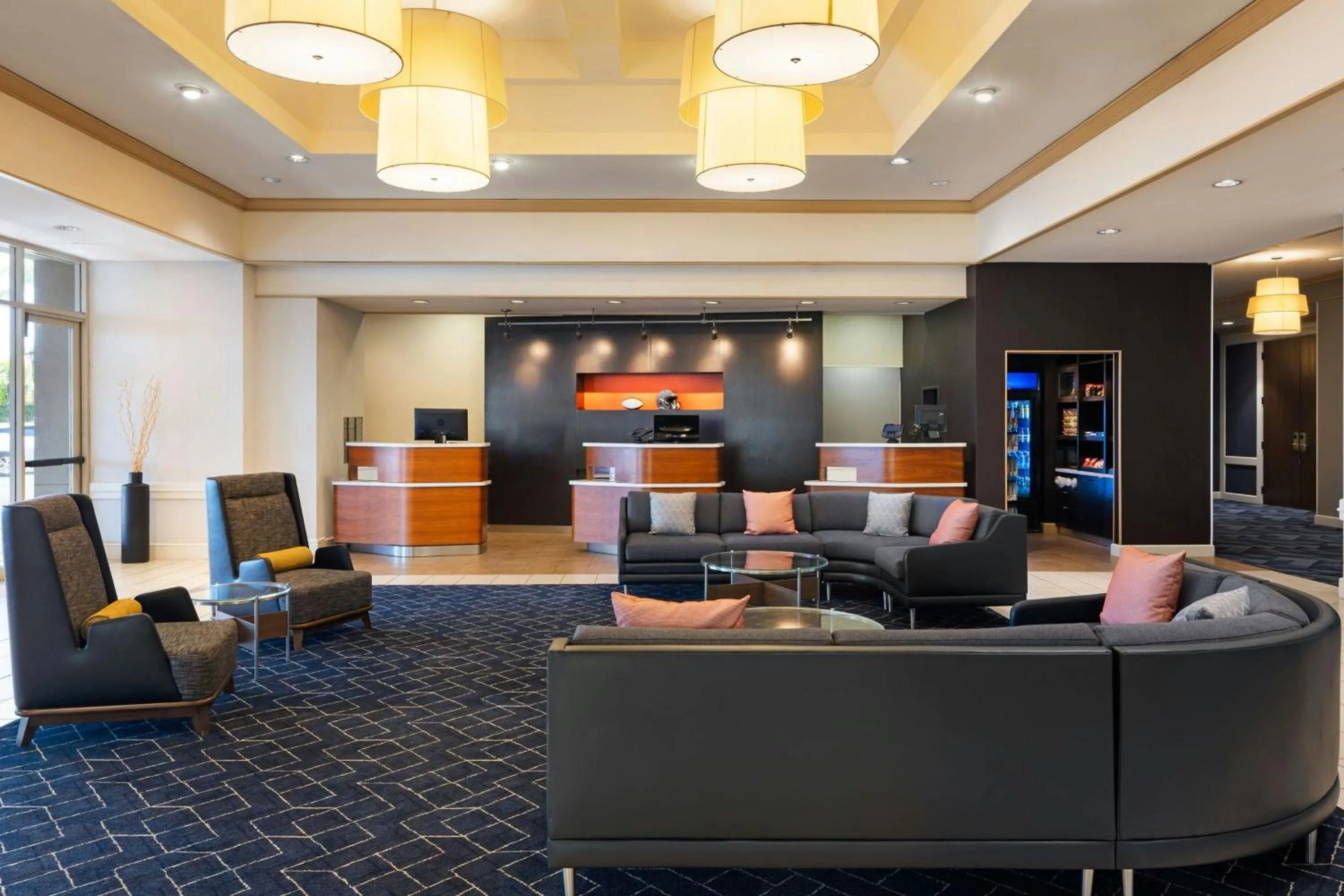 Lobby or reception in Courtyard by Marriott Baldwin Park
