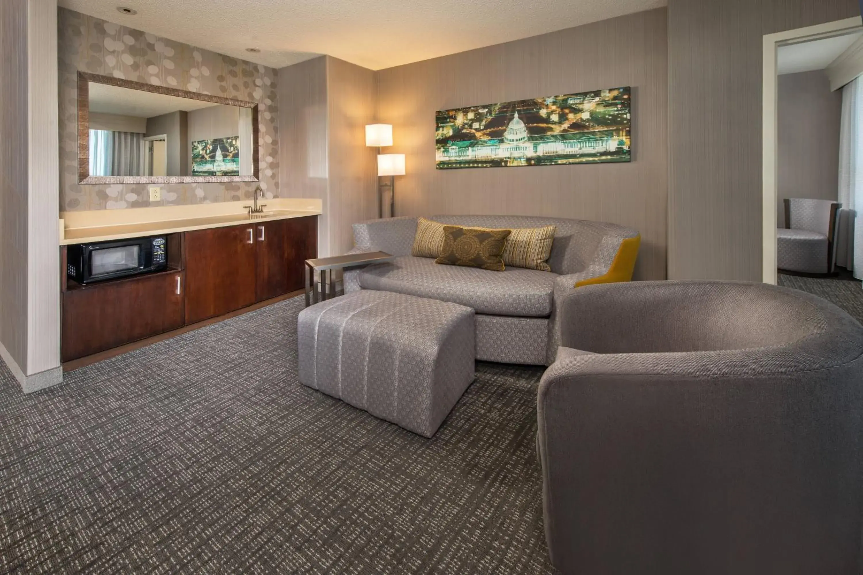 One-Bedroom King Suite with Sofa Bed in Courtyard Washington, DC/U.S. Capitol One-Bedroom King Suite with Sofa Bed in Courtyard Washington, DC/U.S. Capitol