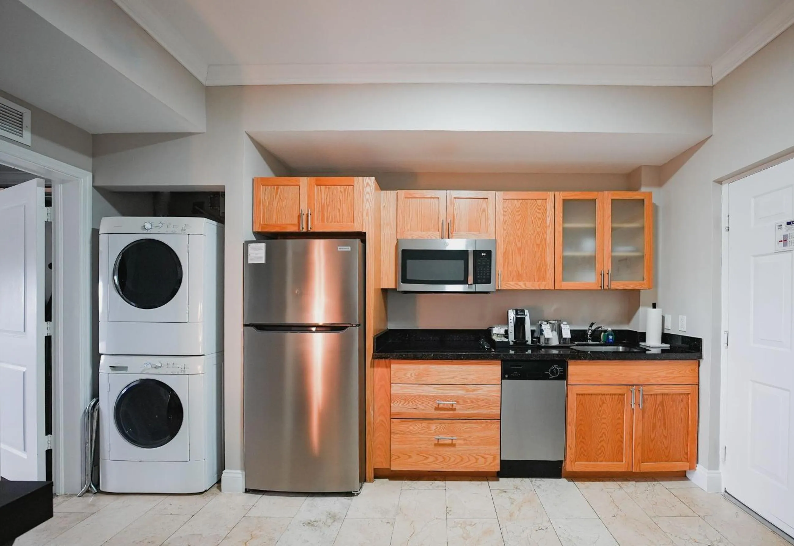 kitchen in Nuvo Suites Hotel - Miami Doral